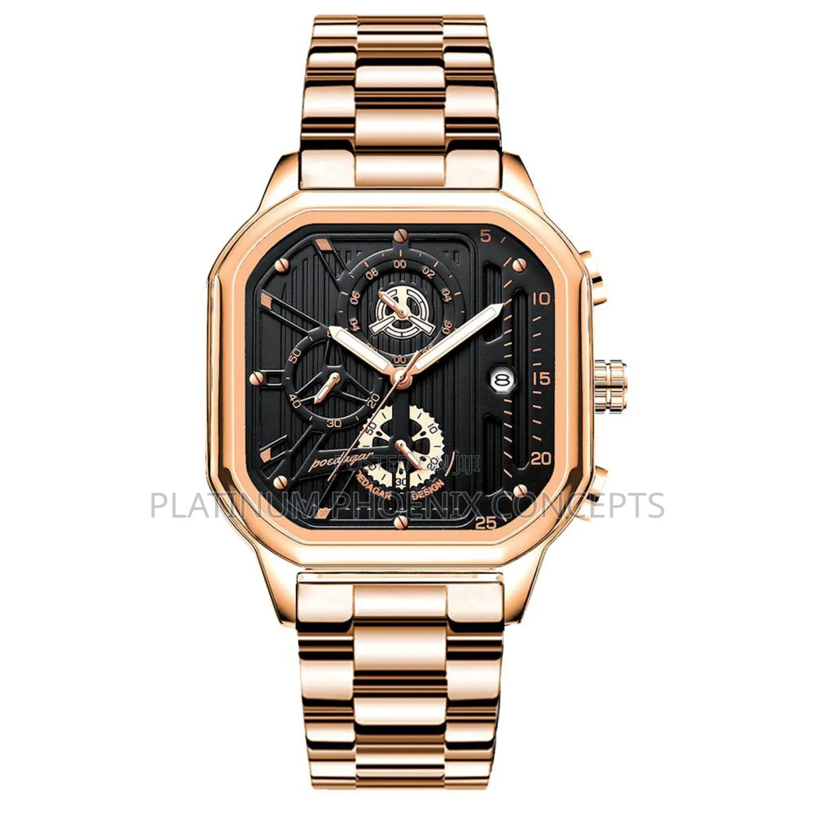 Poedagar Wristwatch Full Boxed With a Bag