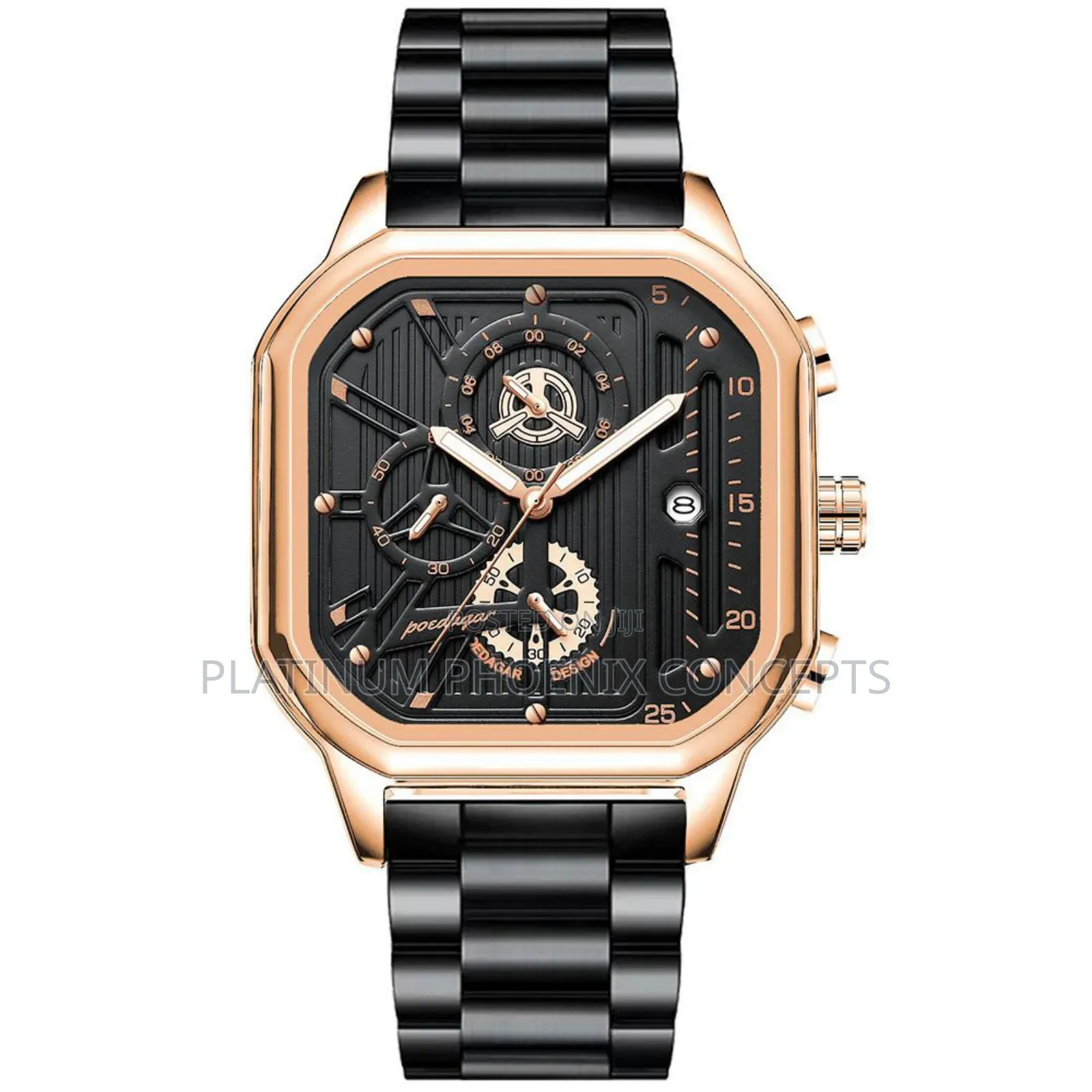 Poedagar Wristwatch Full Boxed With a Bag
