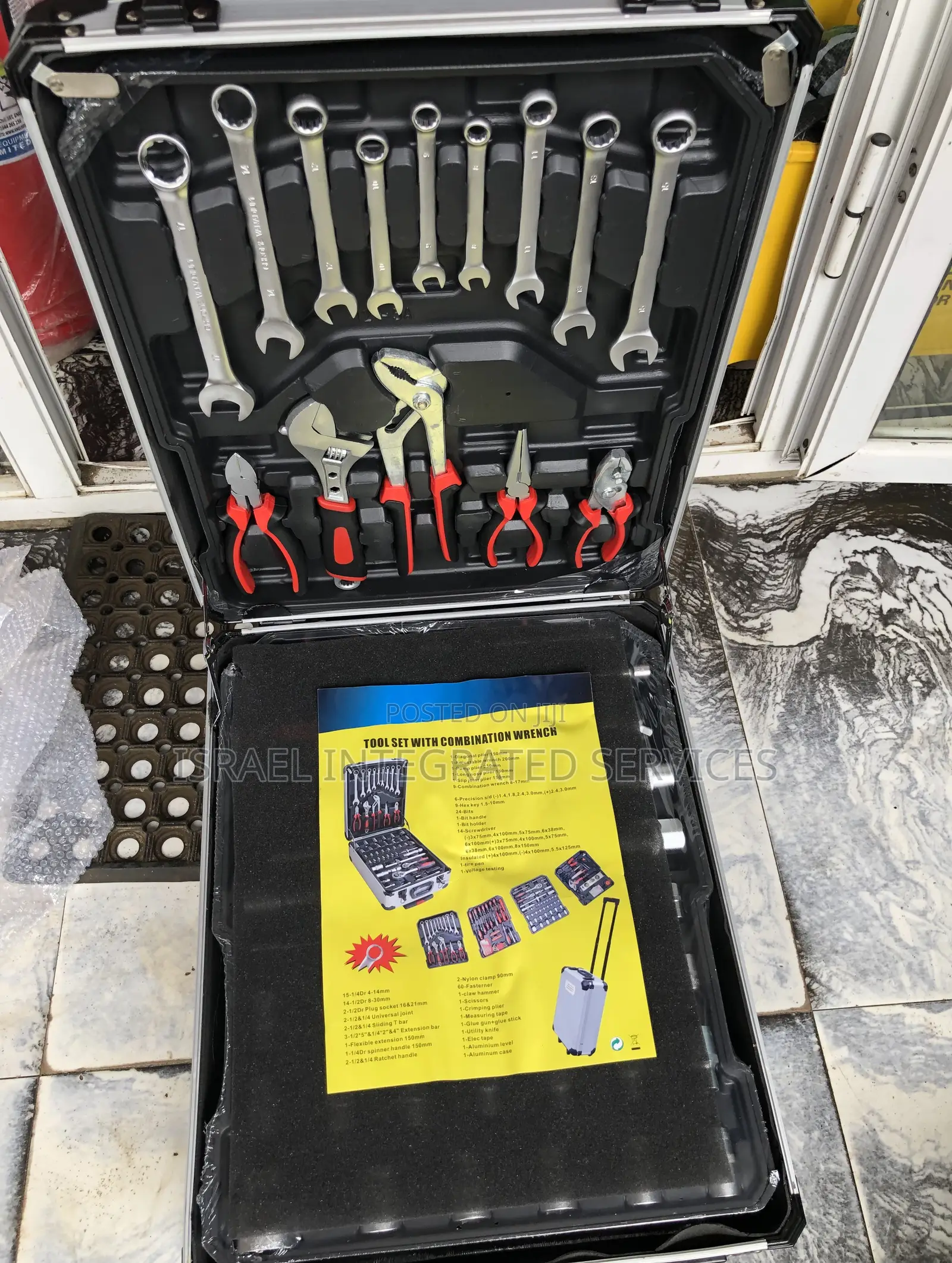 Complete Set Electrical and Mechanical Tools (Valsco 187 PCS )