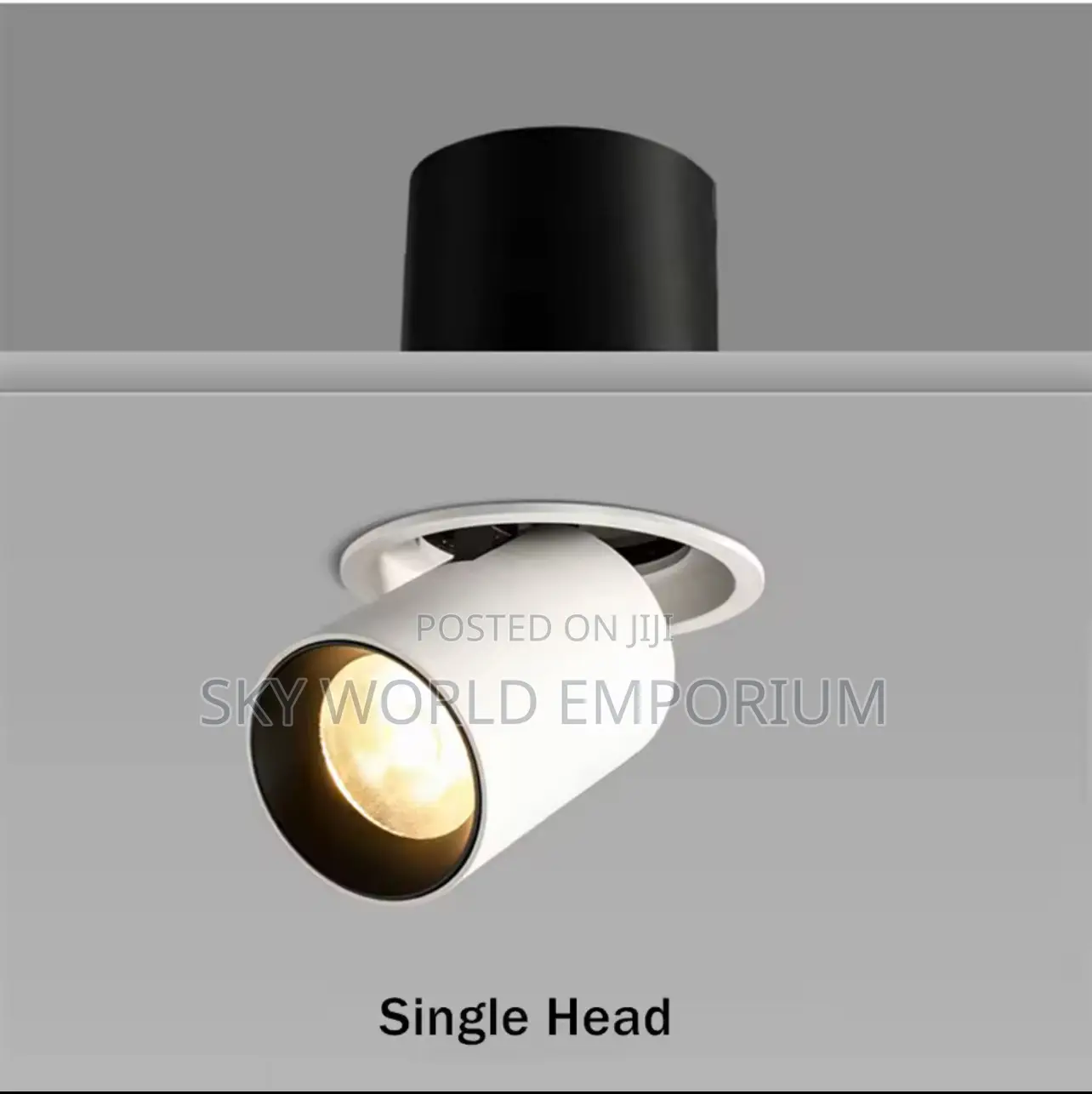 Led Recessed Downlights Stretchable Single Head Led Spotlight