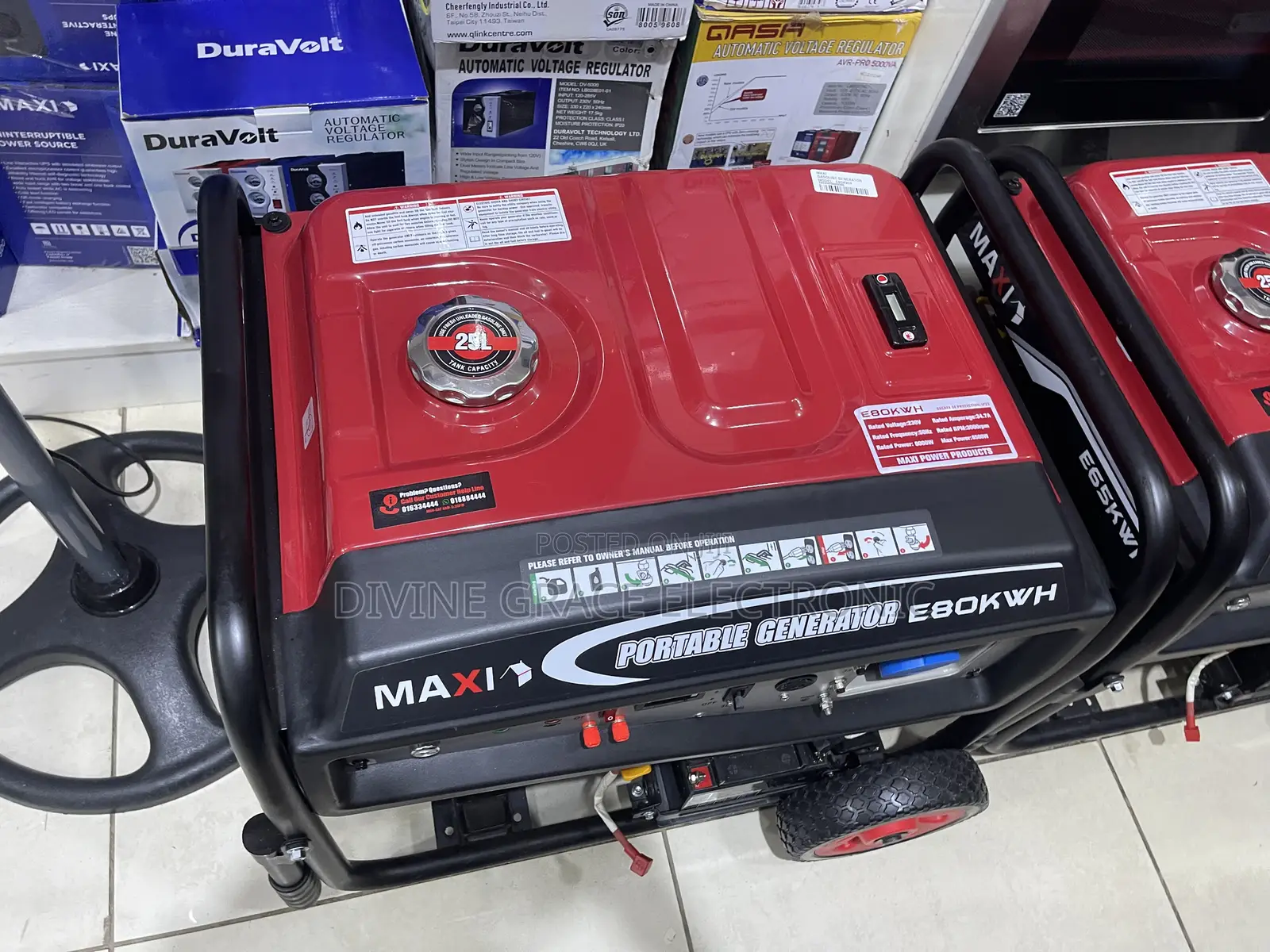 10kva Maxi Petrol Generator Copper Coil