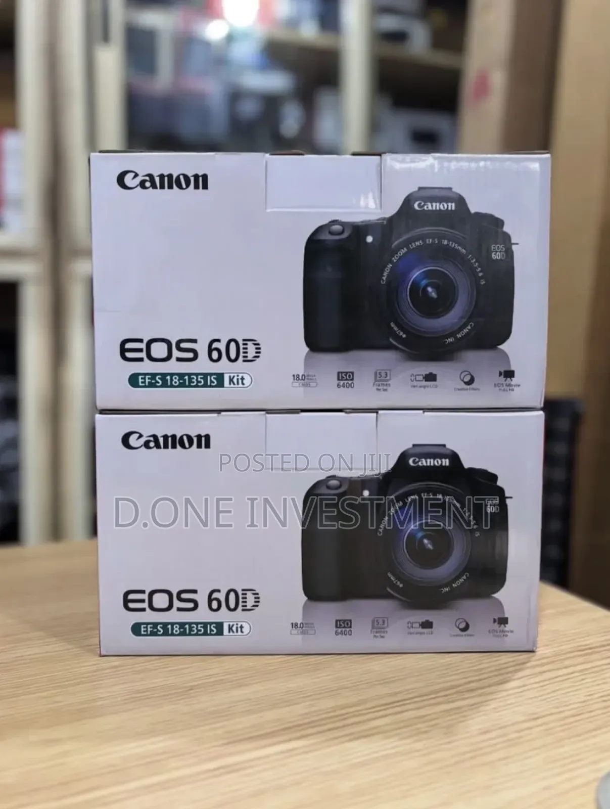 Canon Eos 60d Camera With Ef-18-135mm Lens