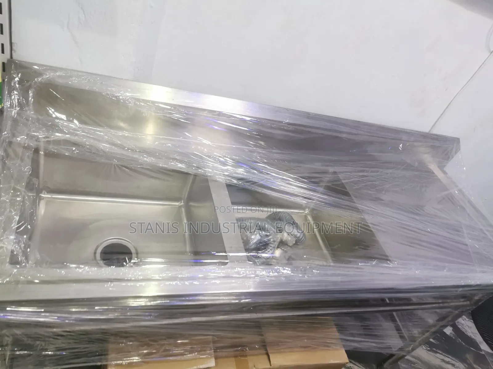 Commercial Sink Double With Side