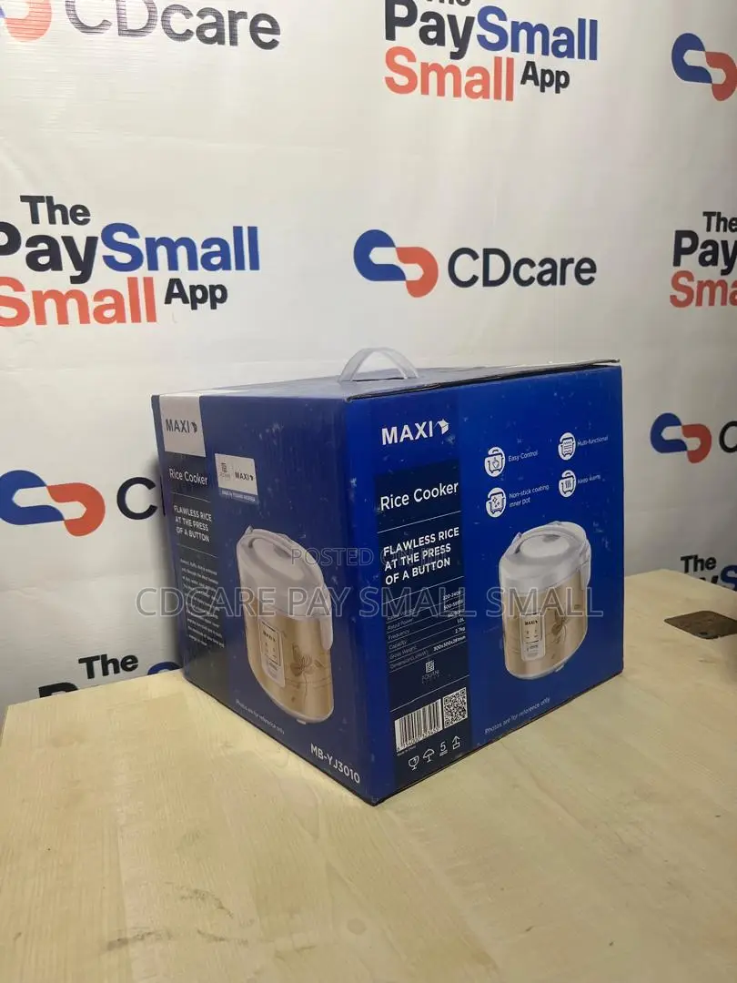 Pay Small Small Maxi Rice Cooker On Cdcare.App