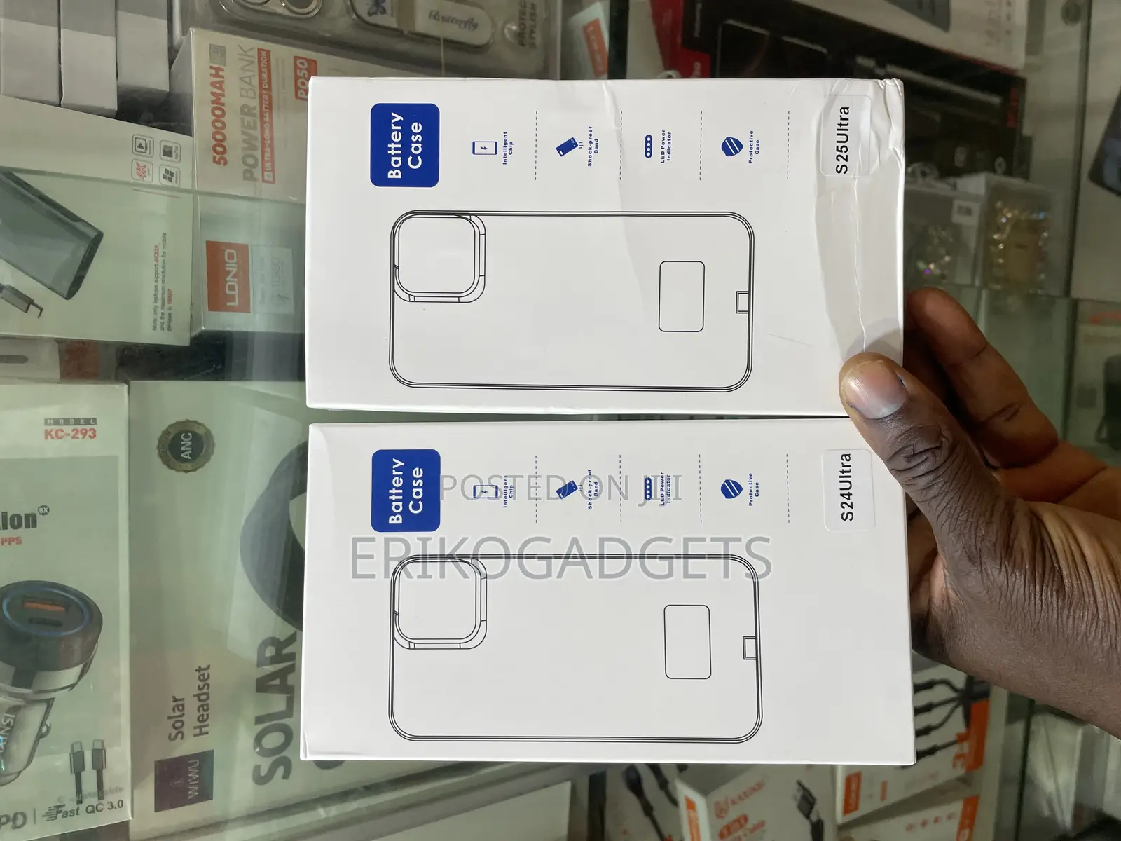 S25 Ultra, 24 Ultra, S25 and S24 Power Case