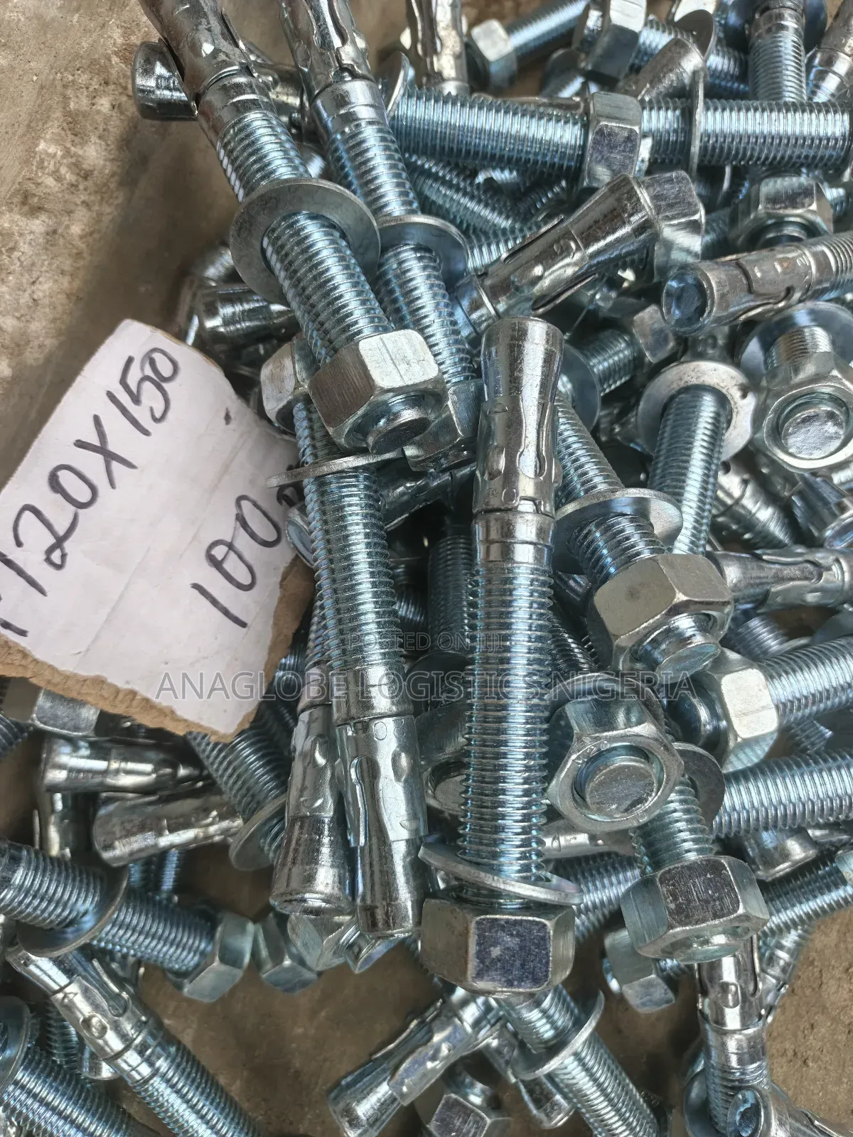Hilti Anchor Bolt and Nut (M20x150mm)
