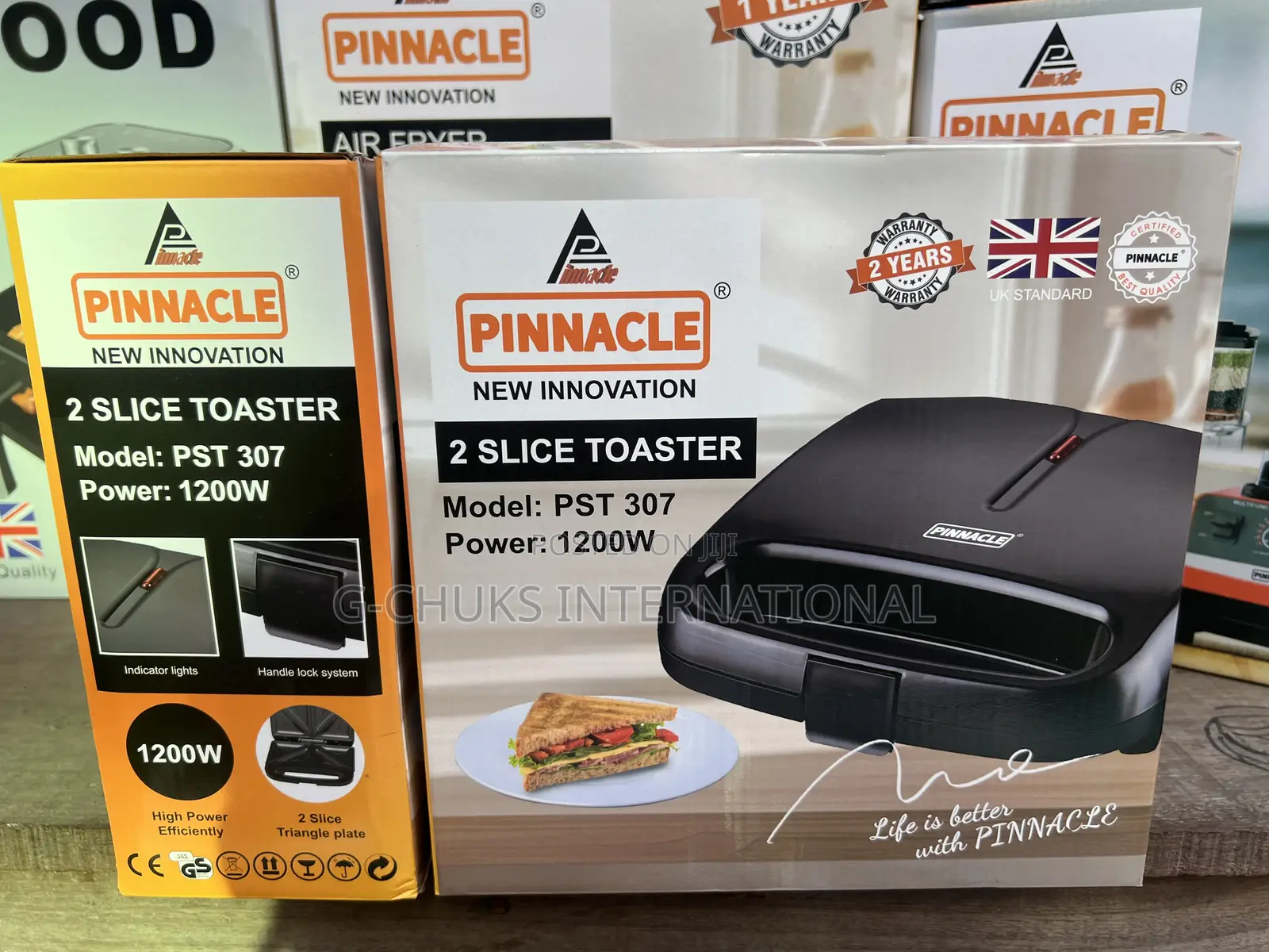 Pinnacle New Innovation 2 Slice Toaster