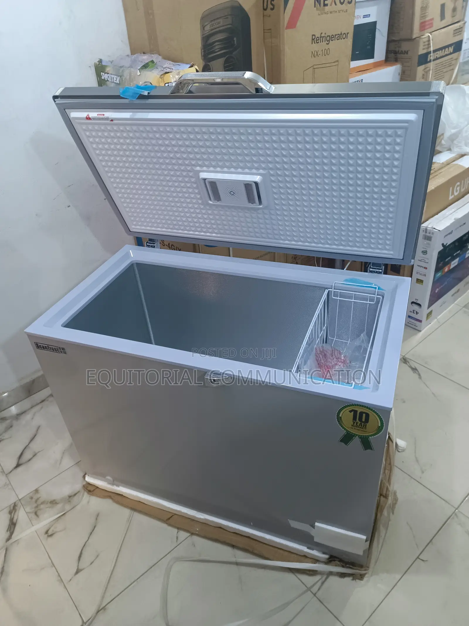 Scanfrost 300l Inverter Chest Freezer – Adjustable Thermostat
