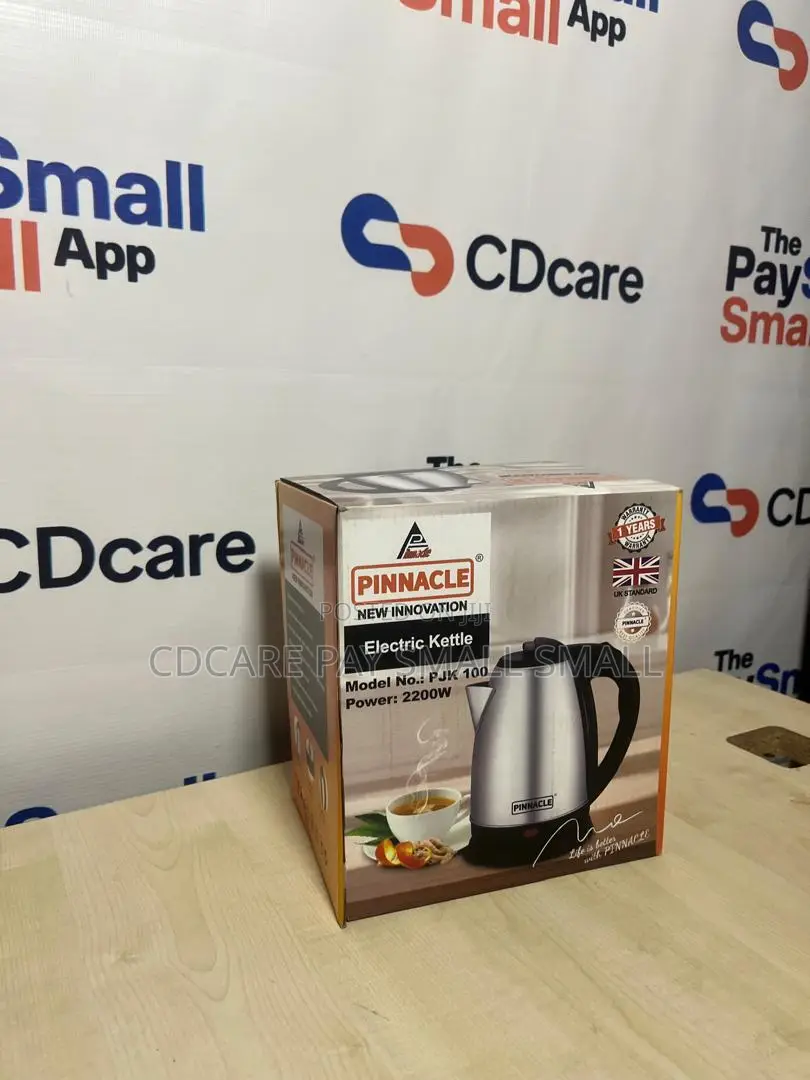 Pay Small Small Pinnacle Electric Kettle On Cdcare.App