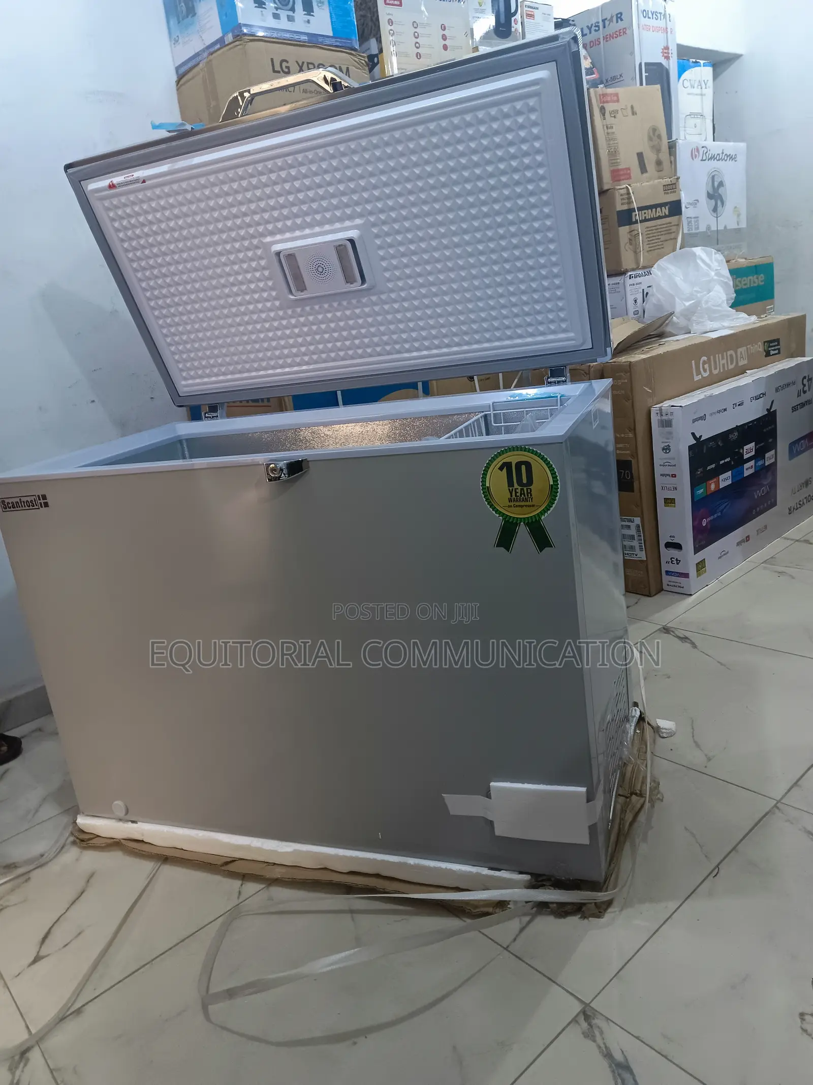 Preserve Food Longer With Scanfrost 300l Inverter Chest Freezer
