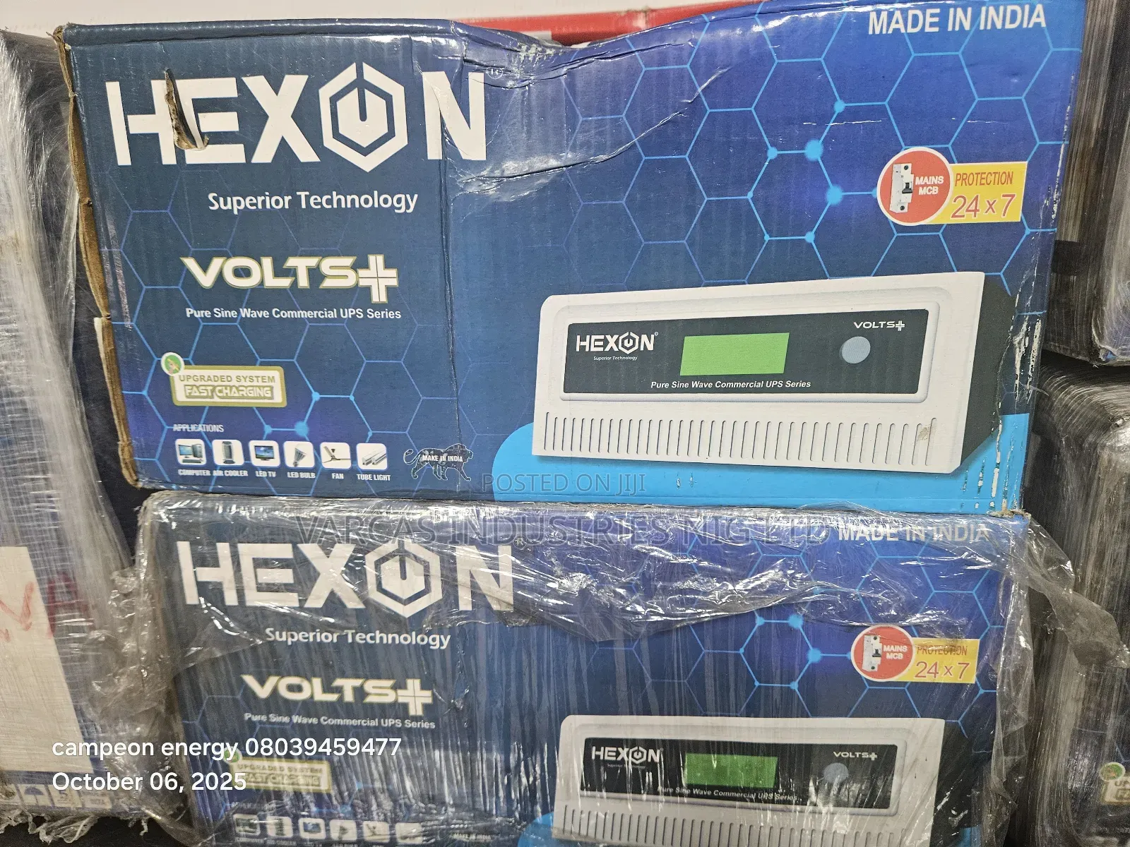 Hexon 1.1kva By 12v Indian Inverter