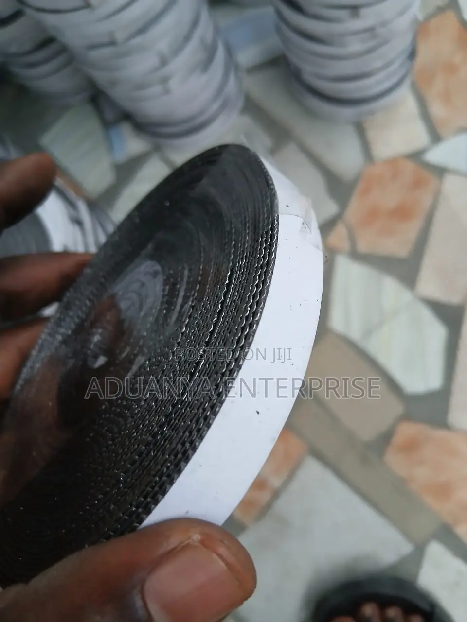 Flexible Graphite Corrugated Tape/Ribbon (15mm* 0.5mm)