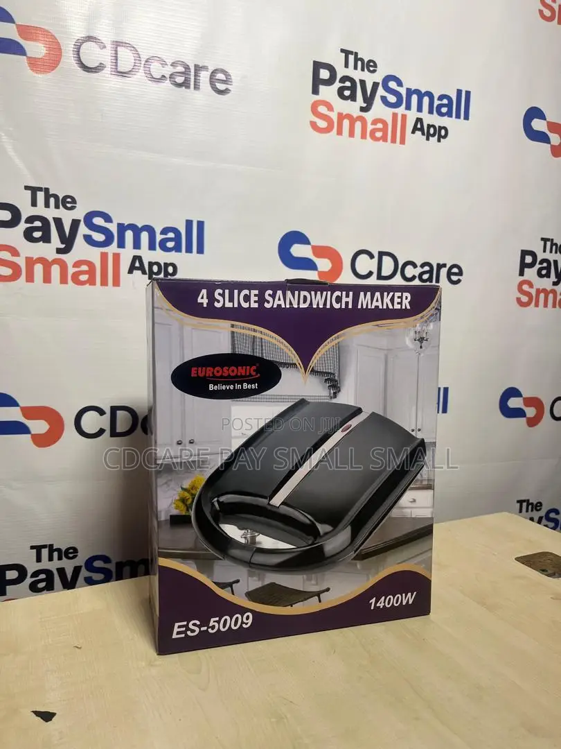 Pay Small Small Eurosonic Sandwich Maker On Cdcare.App