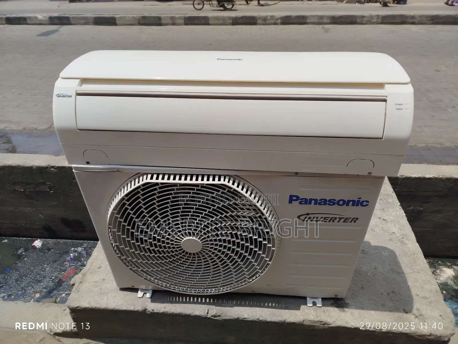 Panasonic Inverter Ac 1hp Wit Gass