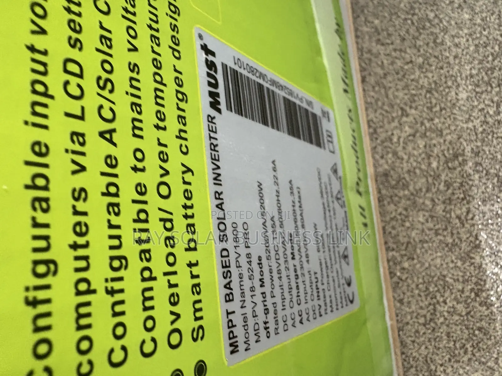 Must 5.2kva Hybrid Inverter