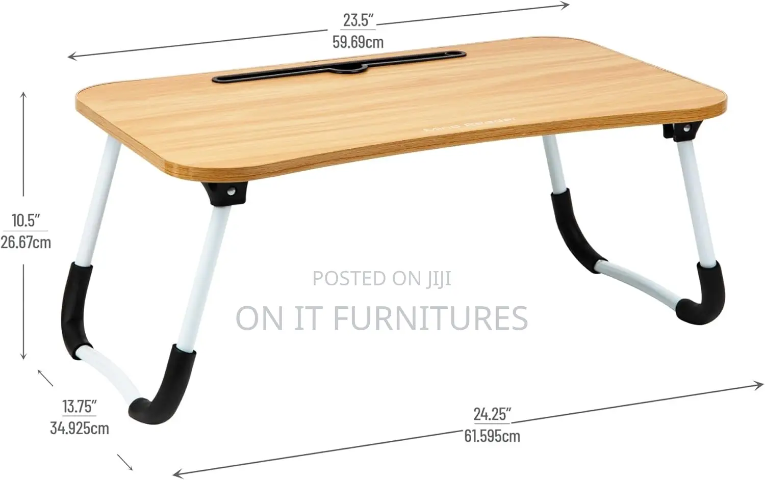 Foldable Bed Laptop Table With Cup Holder Comfort Convenience in One