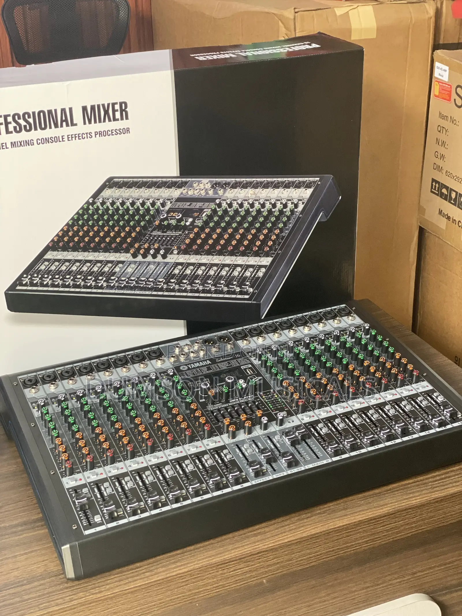 16 Channels Yamaha Mixer With Bluetooth and Usb