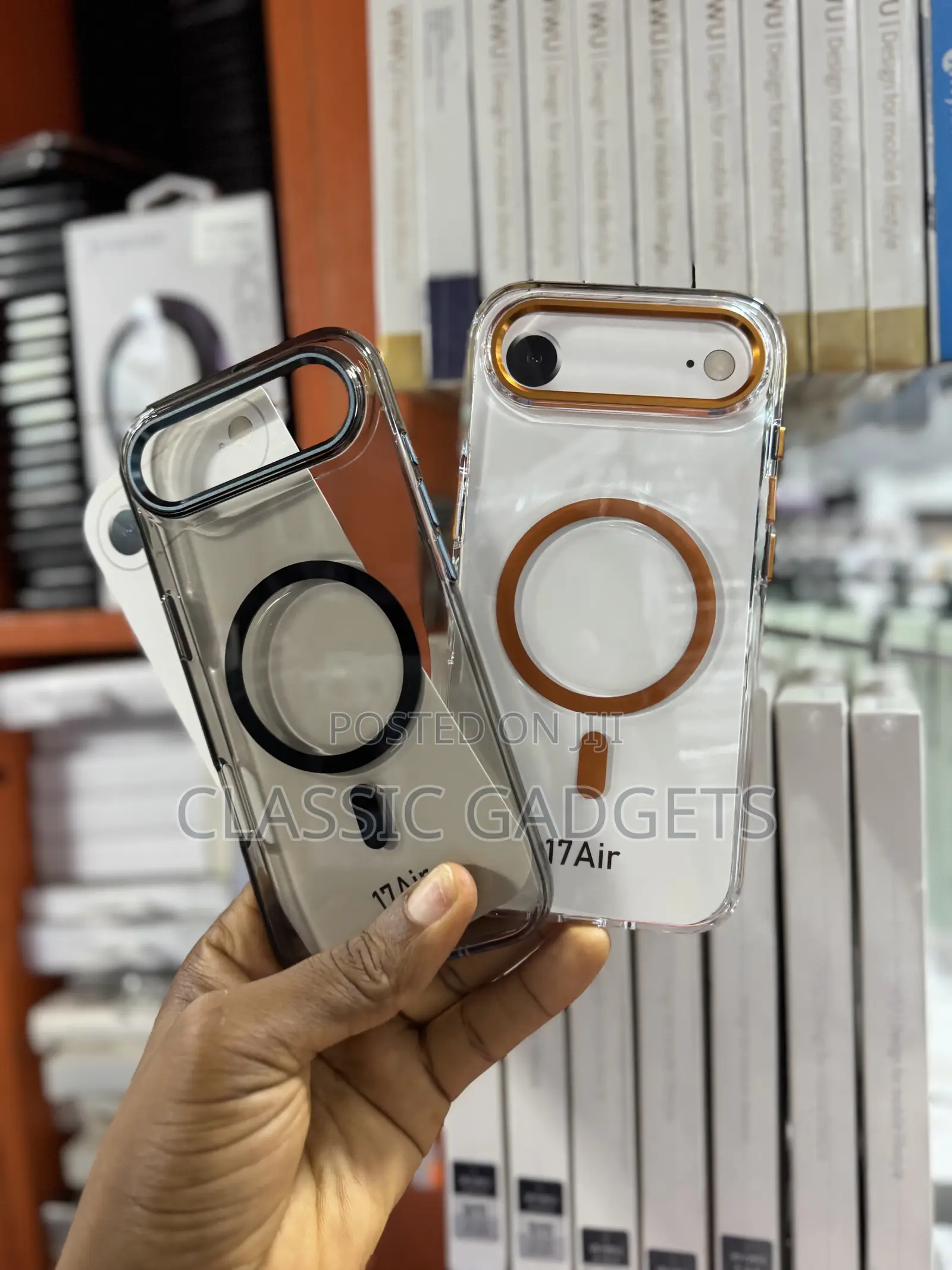 Crystal Clear Case With Magsafe for iPhone 17 Air ,17pro and 17pro Max