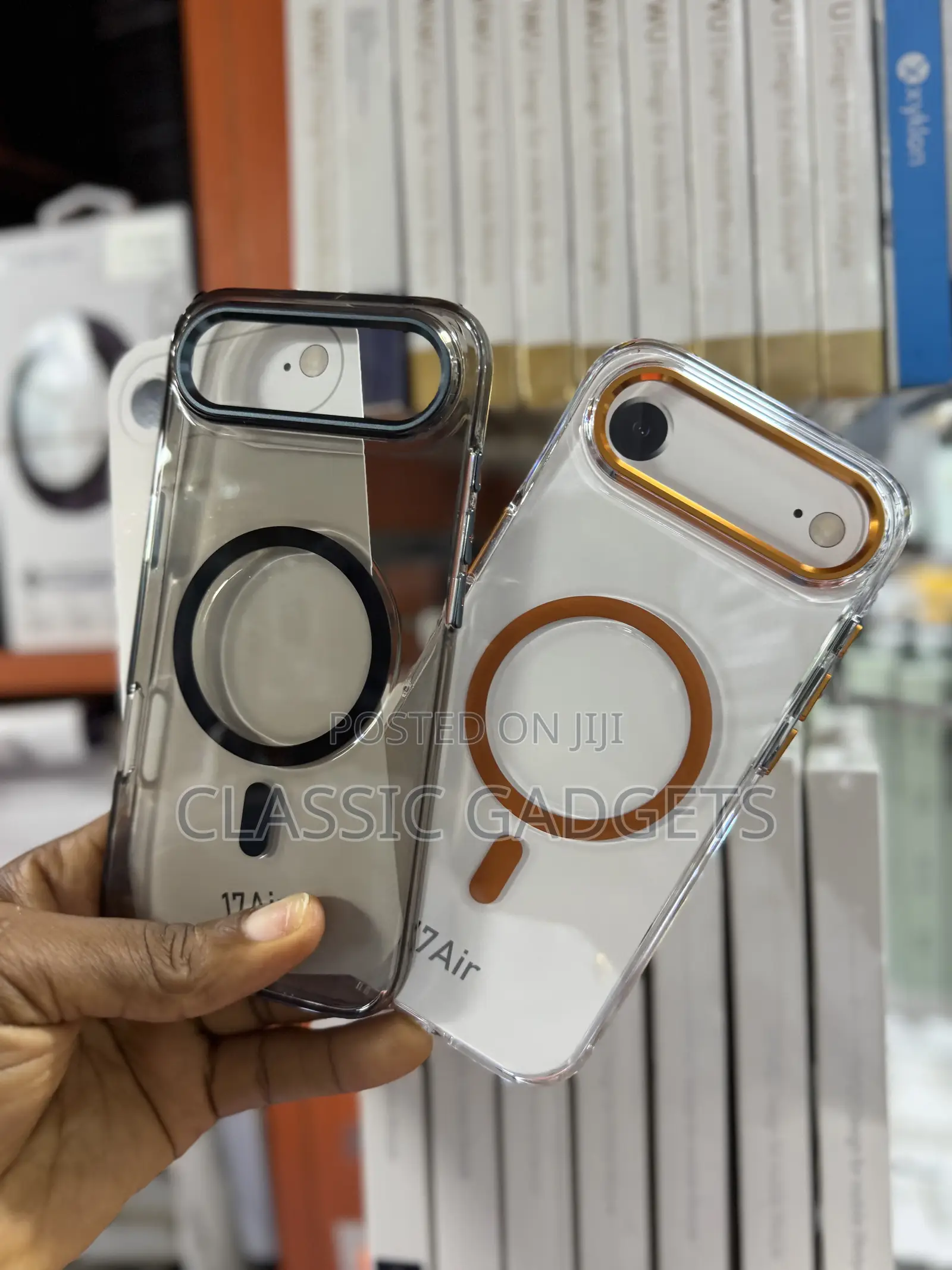 Crystal Clear Case With Magsafe for iPhone 17 Air ,17pro and 17pro Max