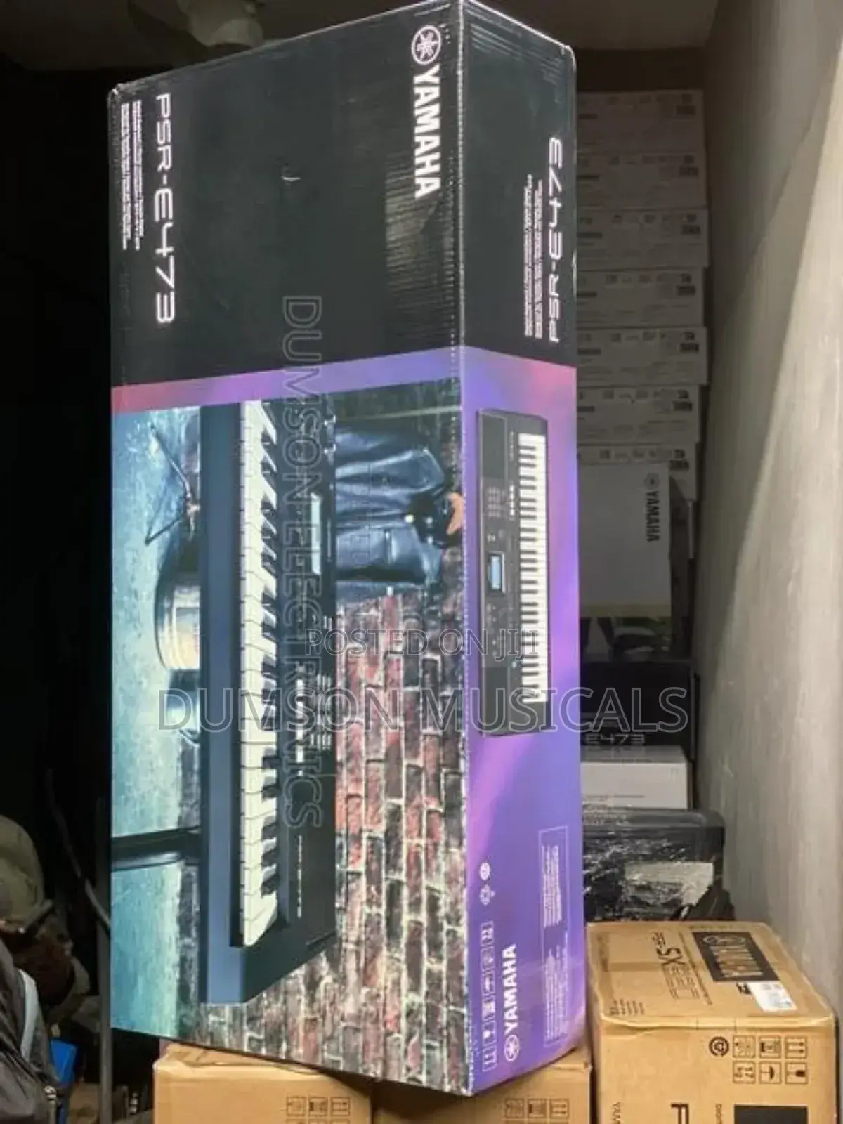 Yamaha PSR E473 Brand New Keyboard 61 Keys Piano