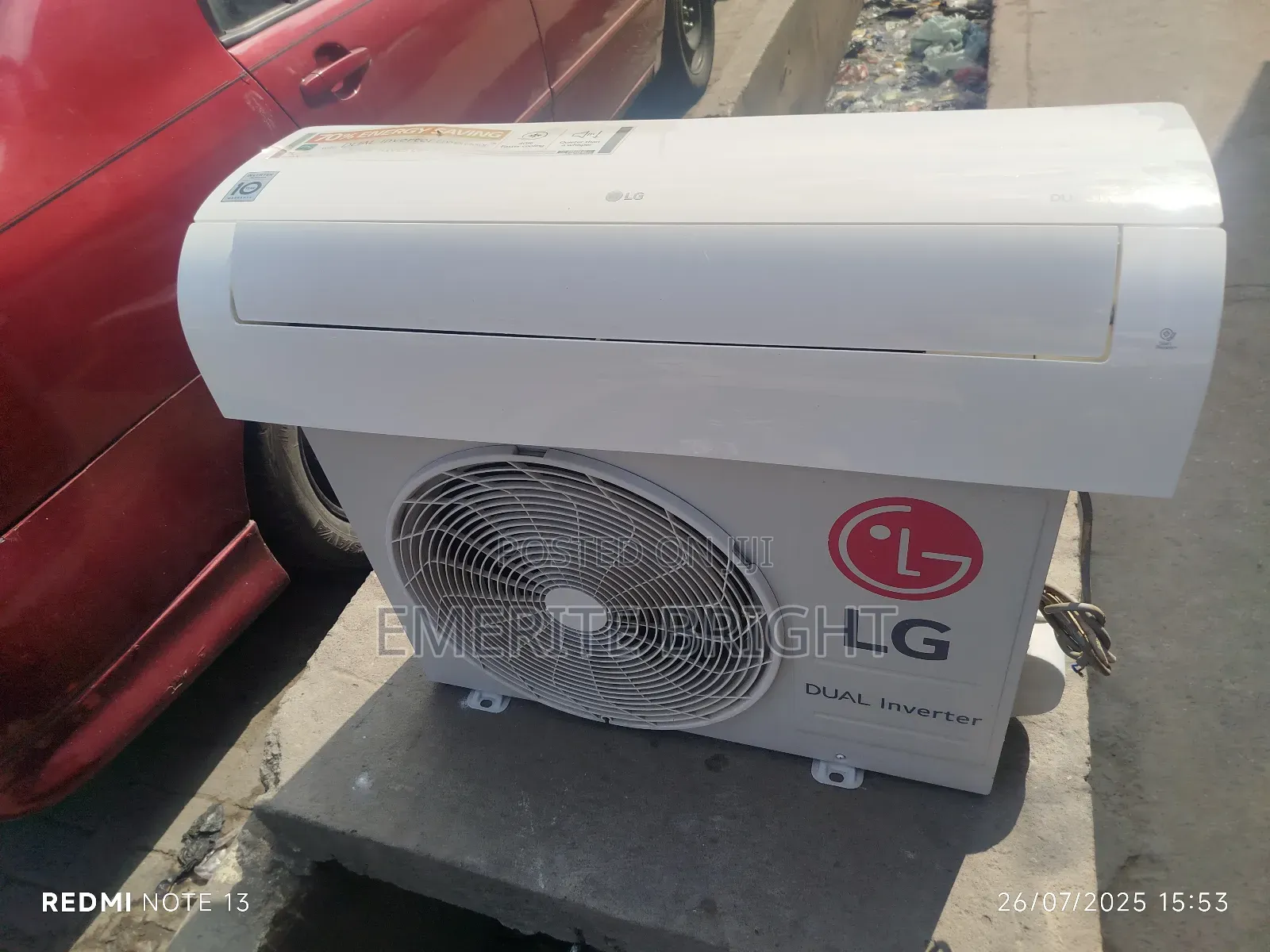 Lg Duel Inverter Ac 1.5 Hp
