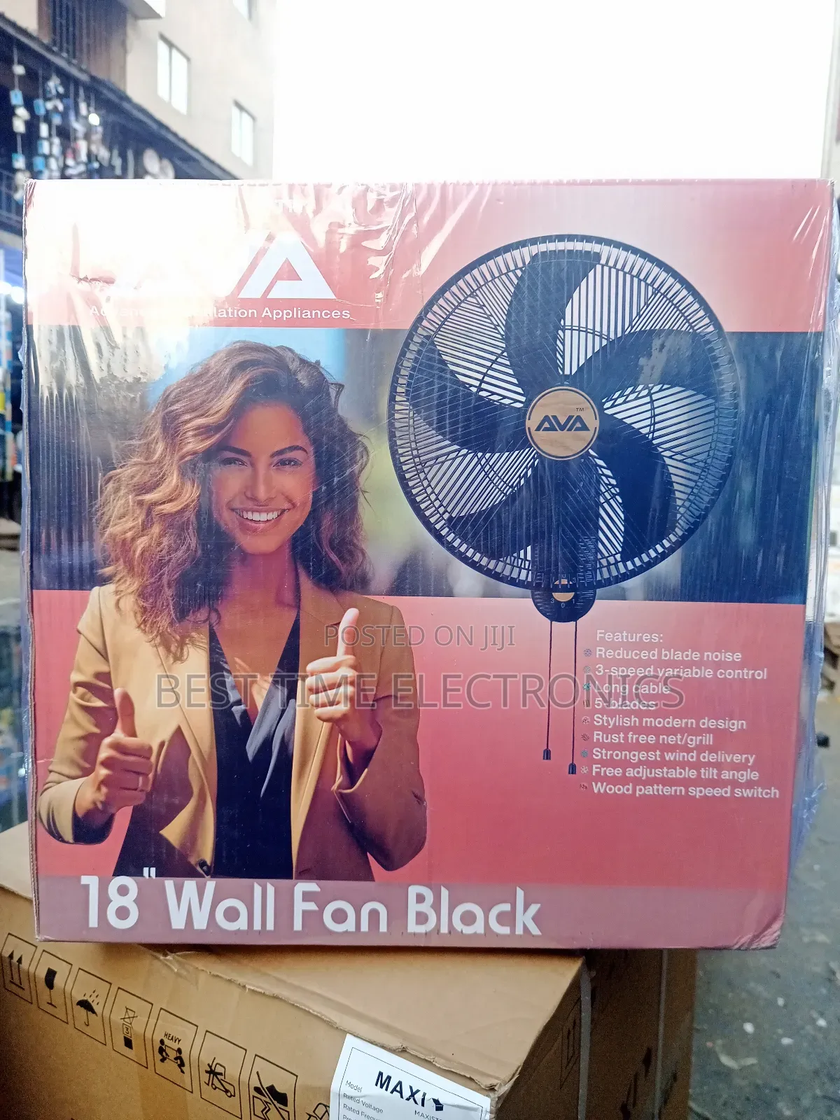 Quality Ava 18" Wall Electrical Fan