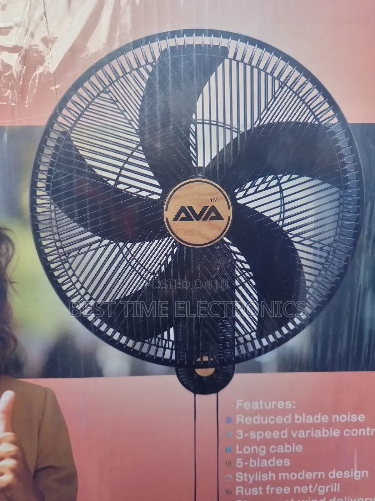 Quality Ava 18" Wall Electrical Fan