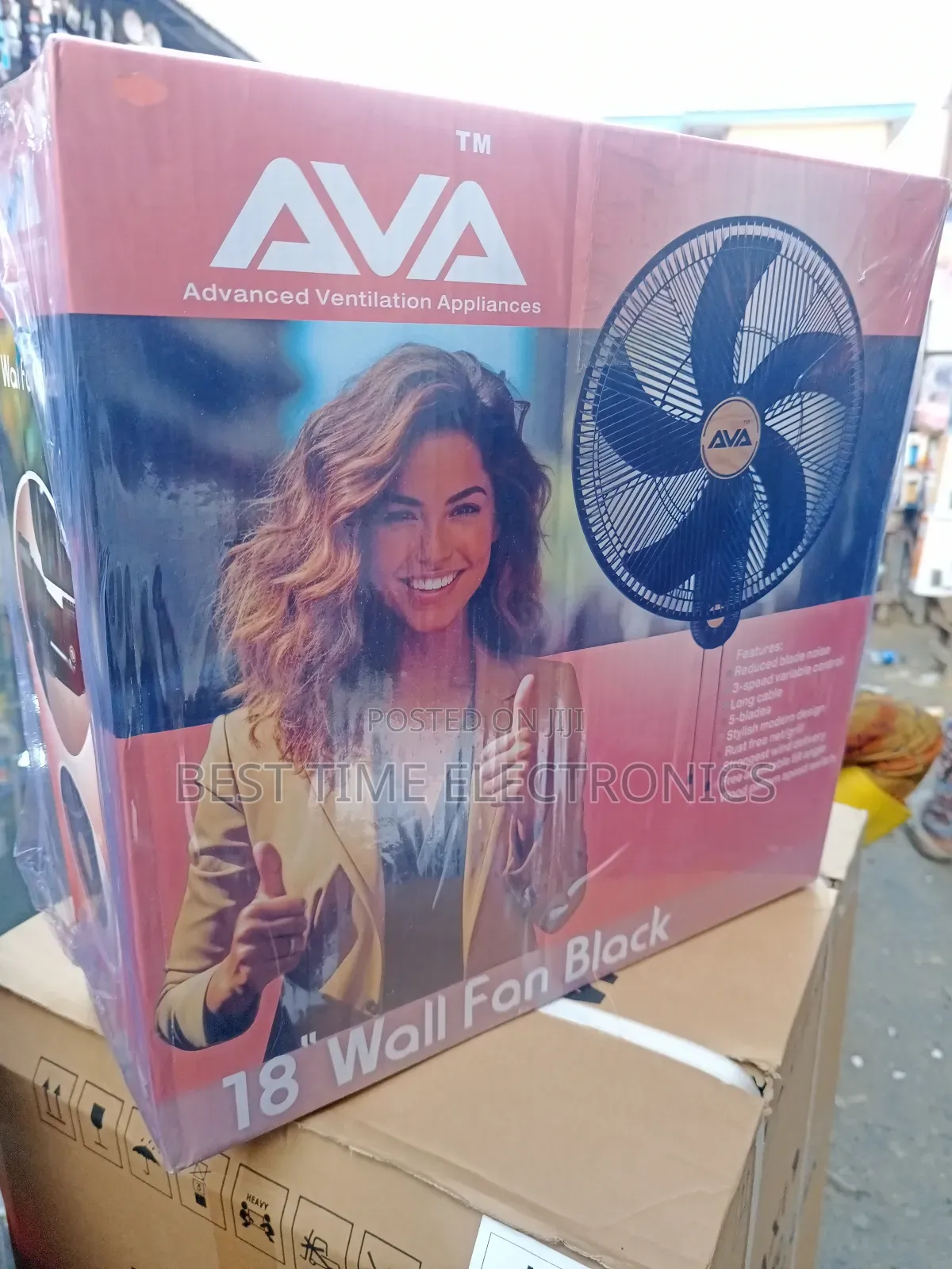 Quality Ava 18" Wall Electrical Fan