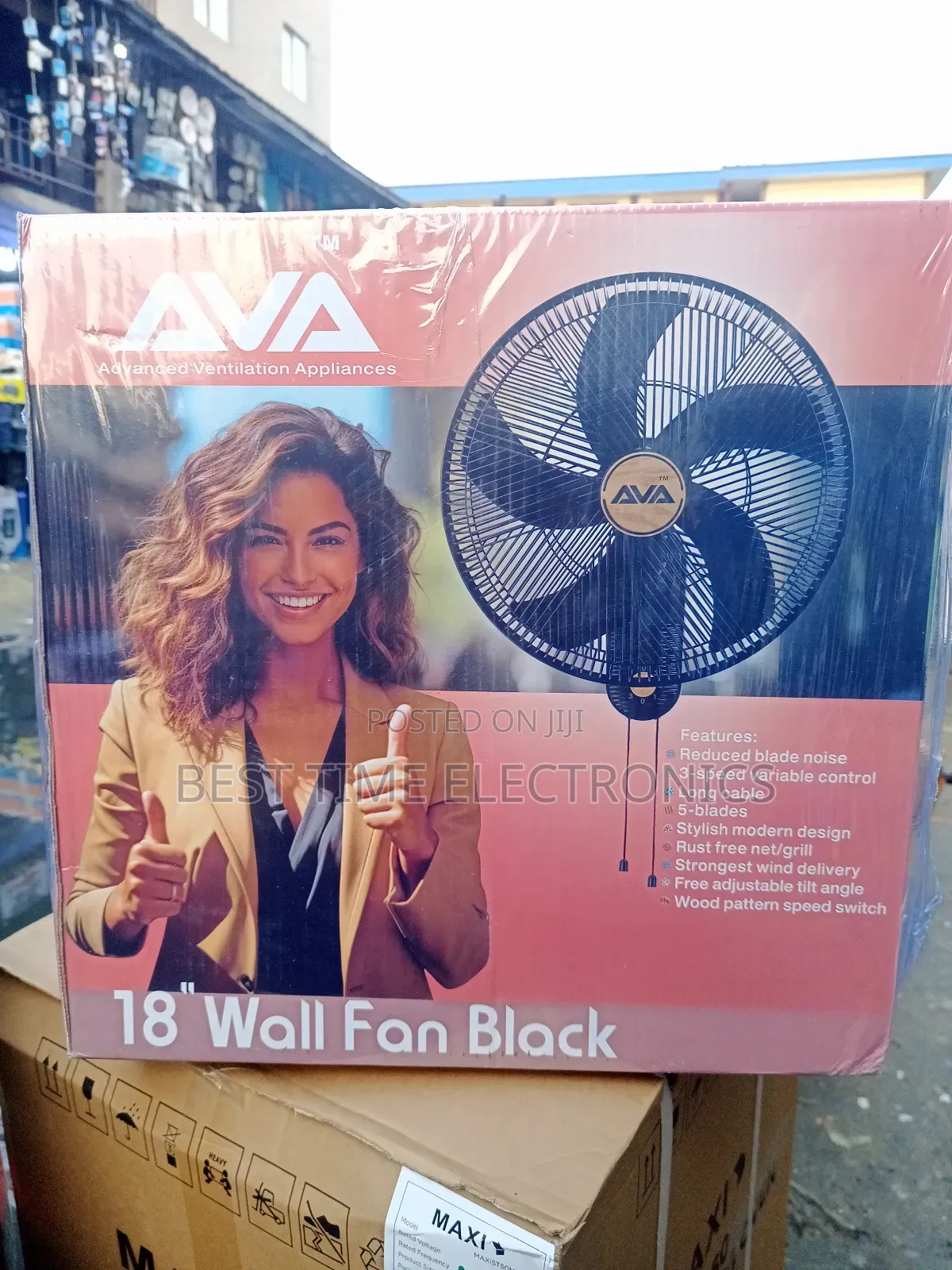 Quality Ava 18" Wall Electrical Fan