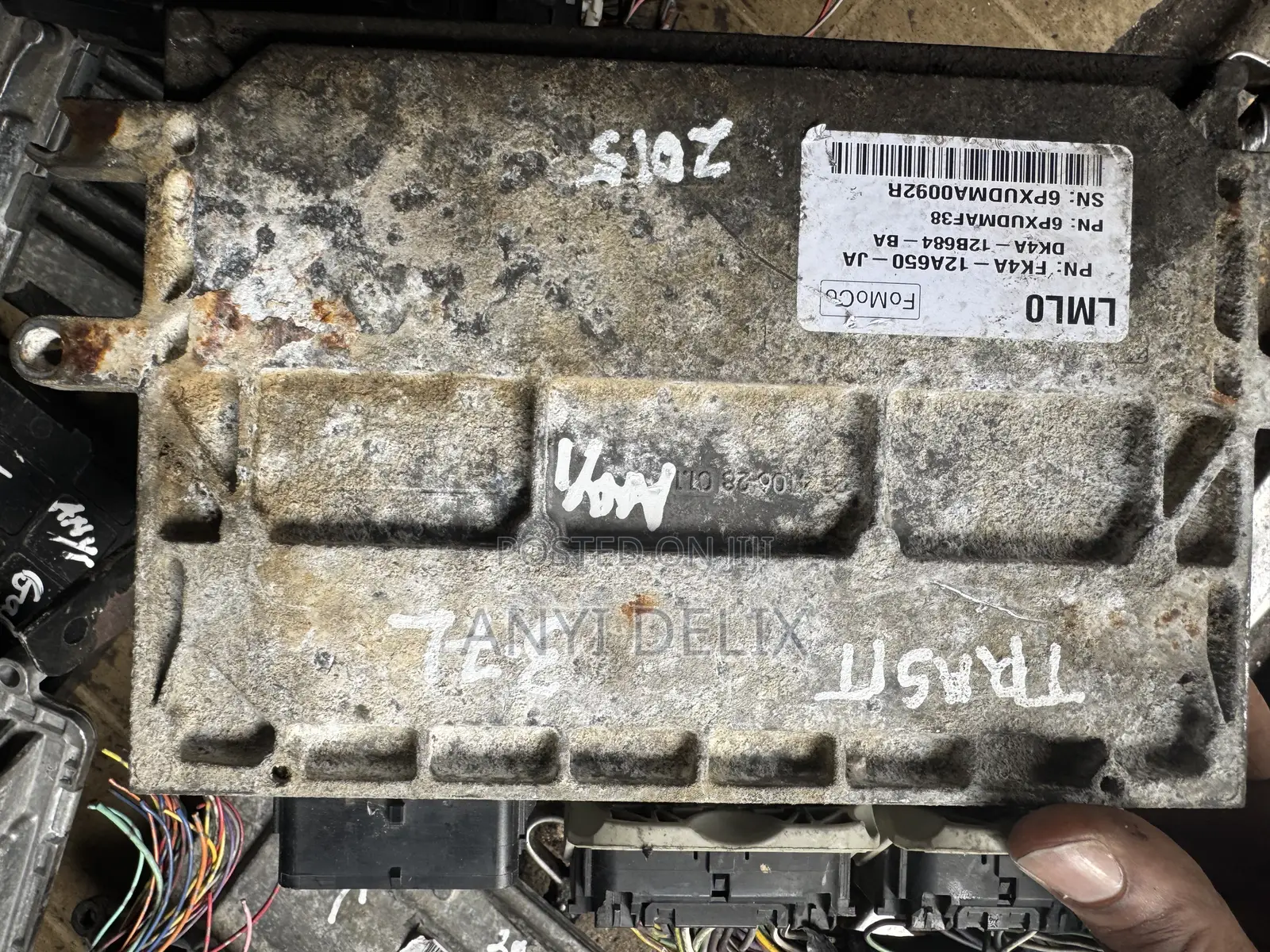 Ecu Brain Box Ford Transit 2015 3.7l Fk4a-12a650-Ja