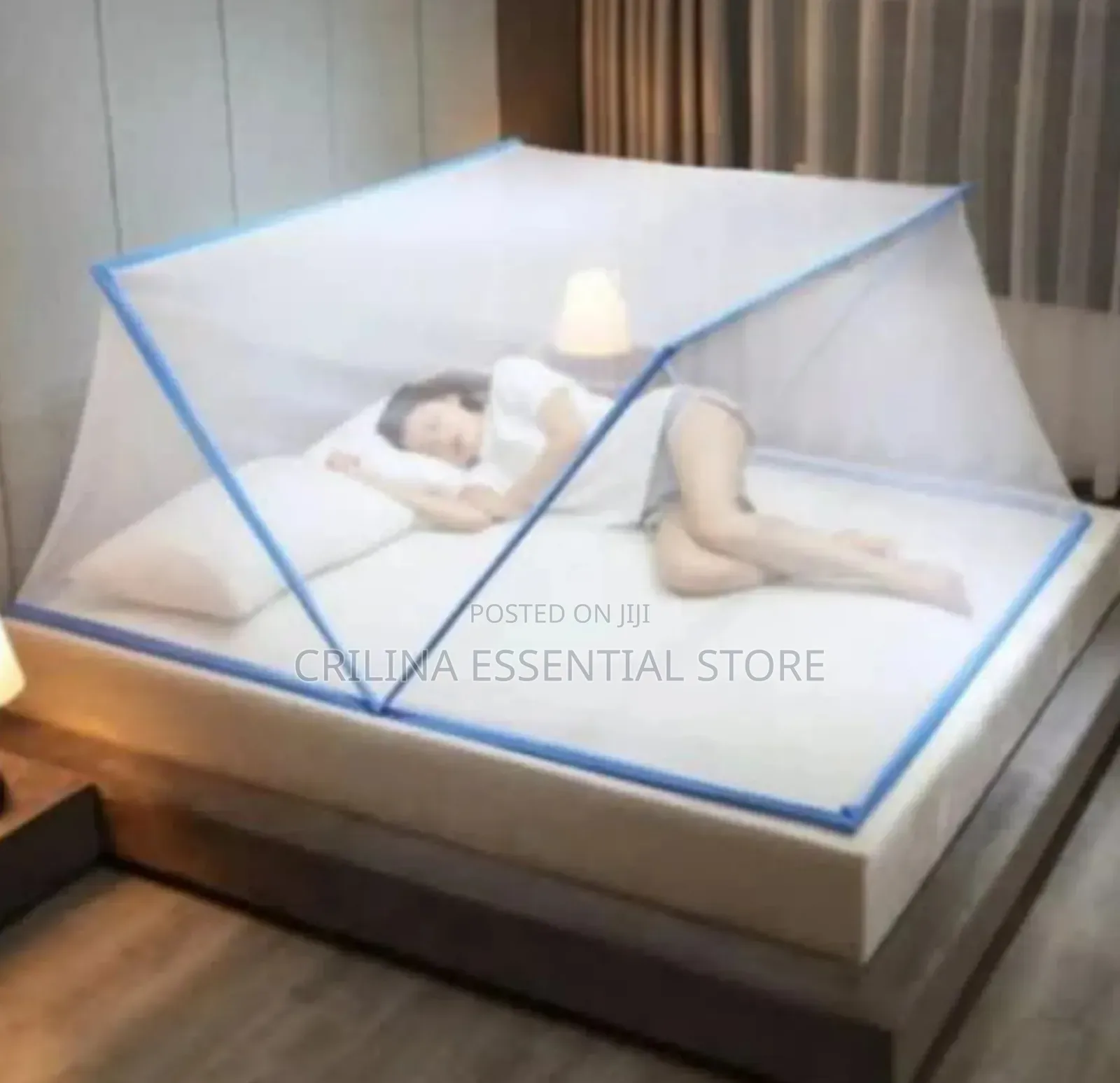 7x7 Collapsible Mosquito Tent Net (Suitable for Big Size Size)
