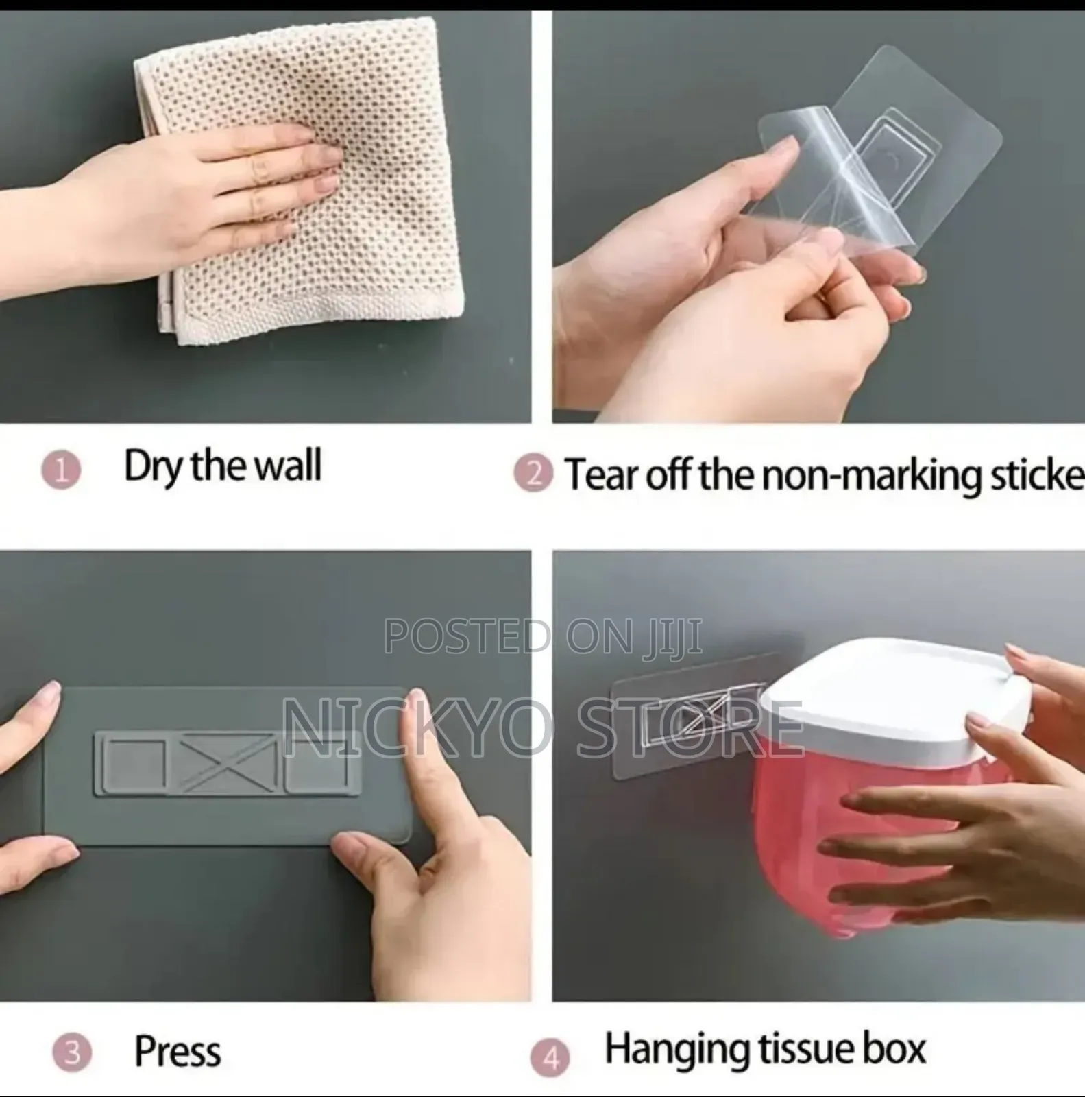 Wall-Mounted Waterproof Tissue Box