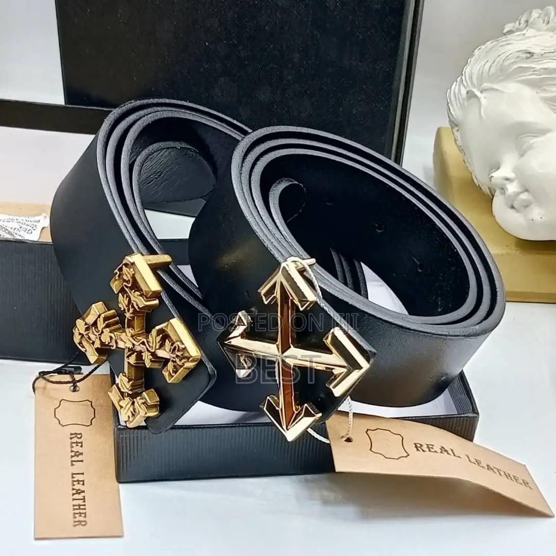 Luxury Designer Pure Leather Belt