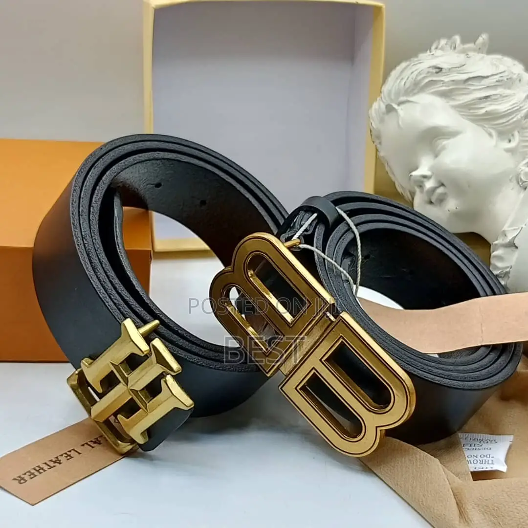 Luxury Designer Pure Leather Belt