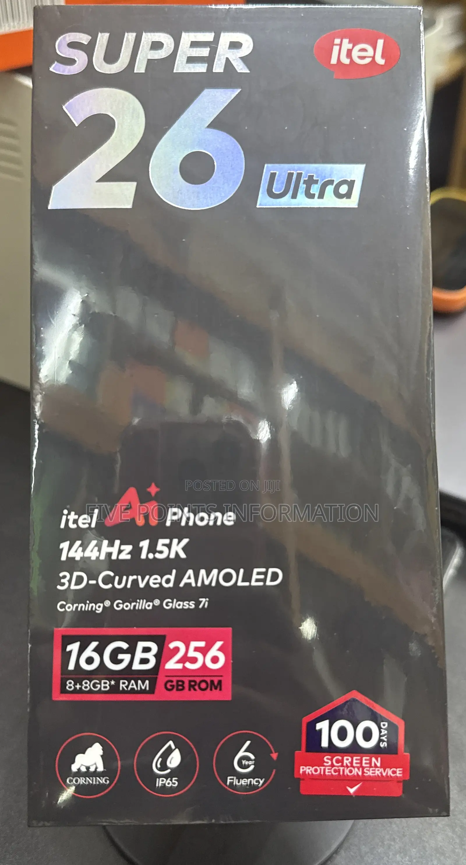 New Itel S26 Ultra 256 GB White
