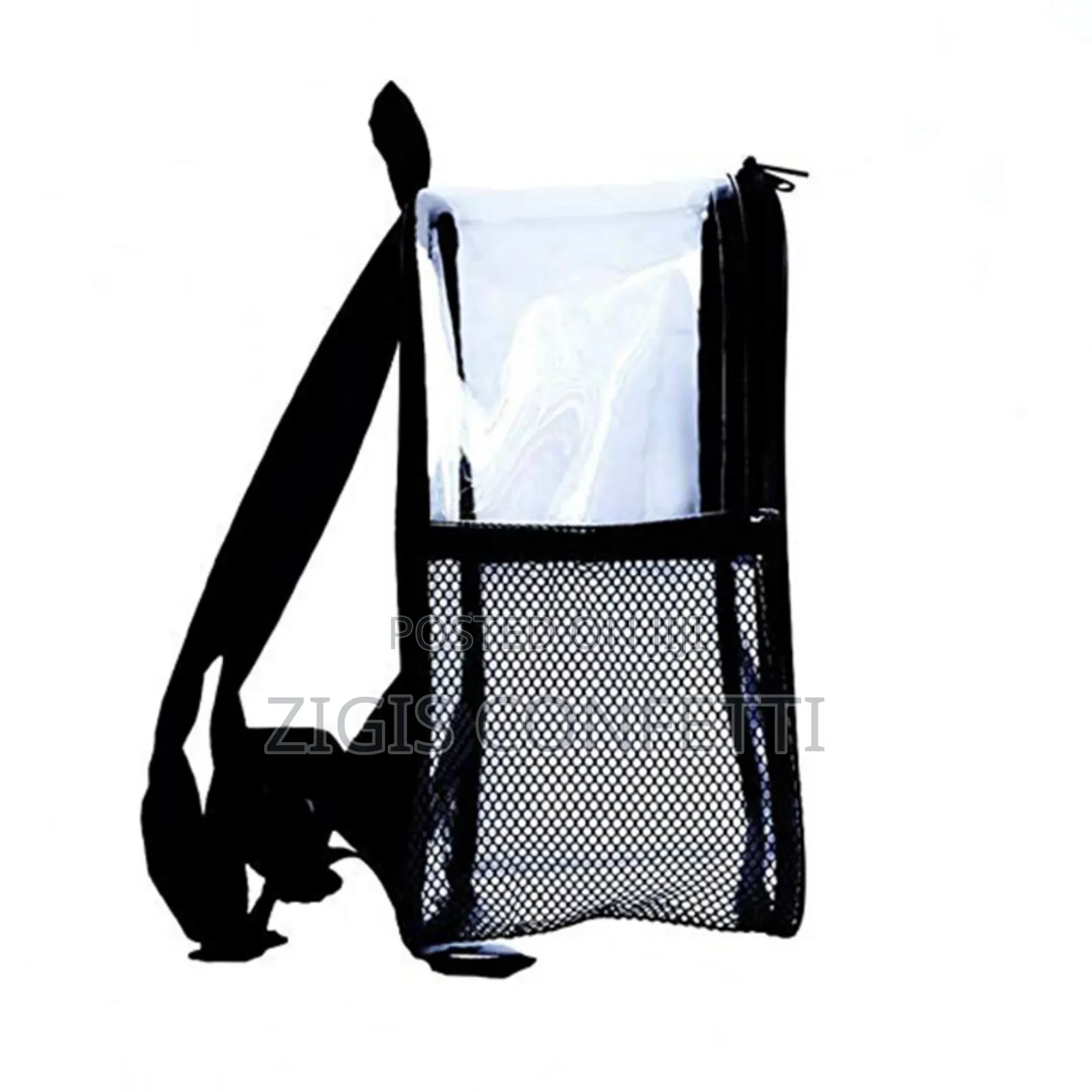 Clear Pvc Cross Body Bag