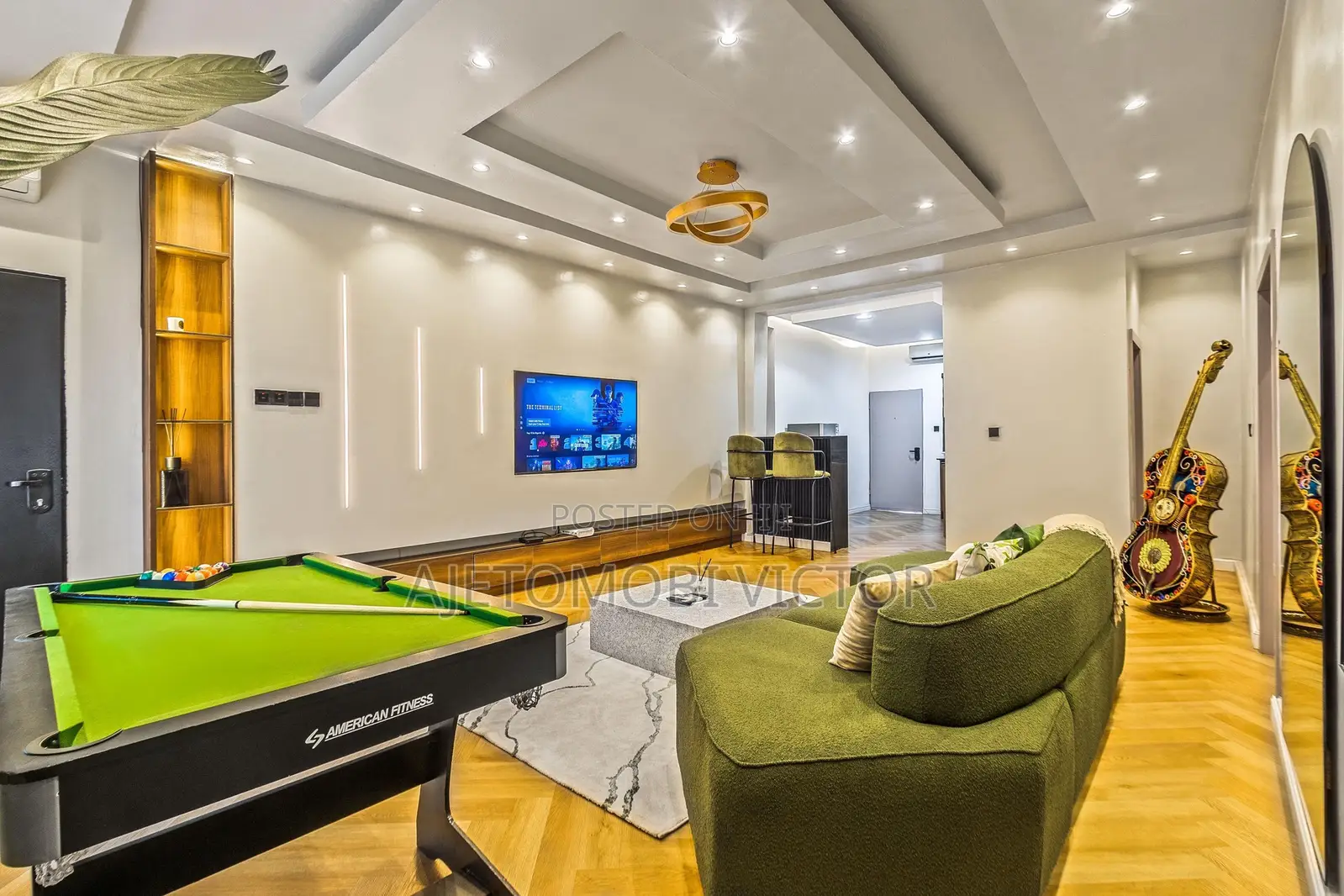 Luxury 2bedroom Apartment With Private Cinema,Pool and Snooker