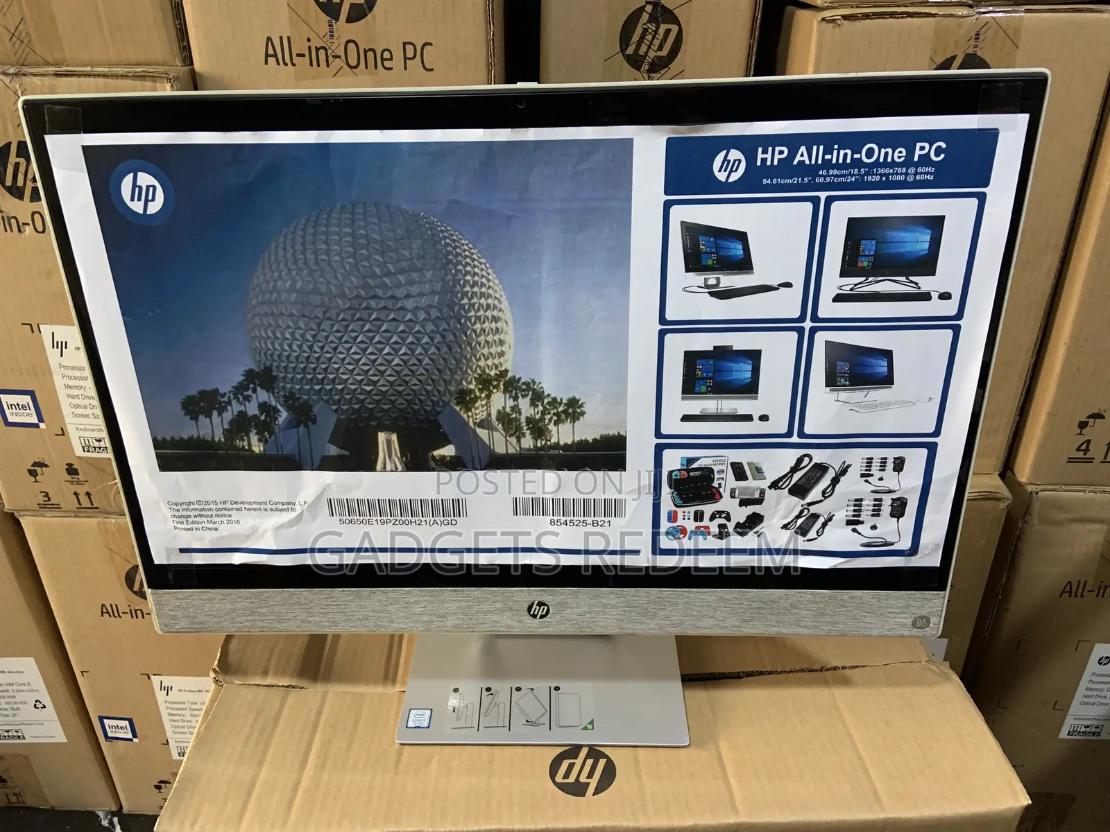 New Desktop Computer HP Pavilion 24 8GB Intel Core I5 HDD 1T