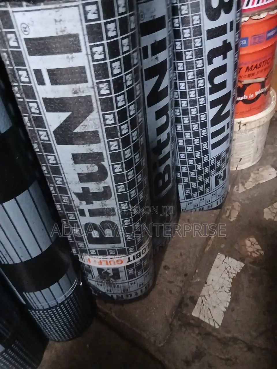3mm Bitunil Type Bitumen Roofing Felt / Waterproof Membrane In Ph