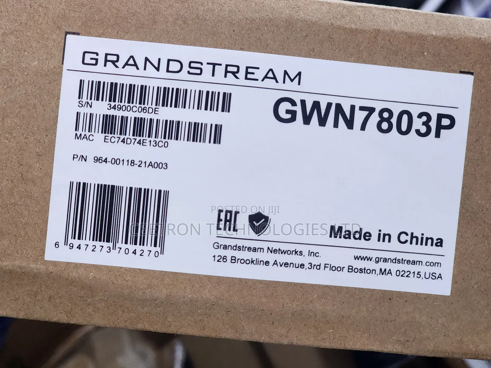 Grandstream Gwn7803p | 24 Ports Layer 2+ Poe Switch