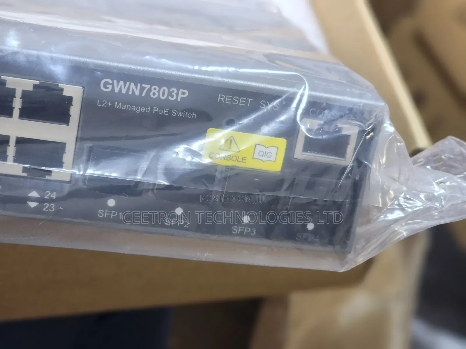 Grandstream Gwn7803p | 24 Ports Layer 2+ Poe Switch