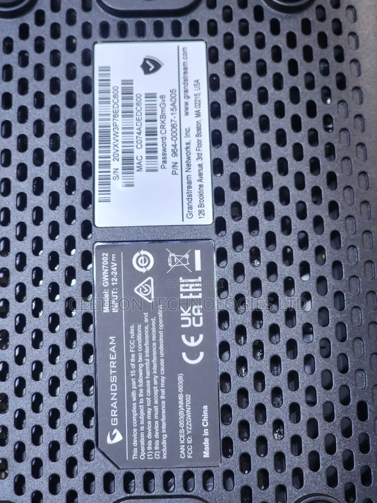 Grandstream Gwn7002 Router