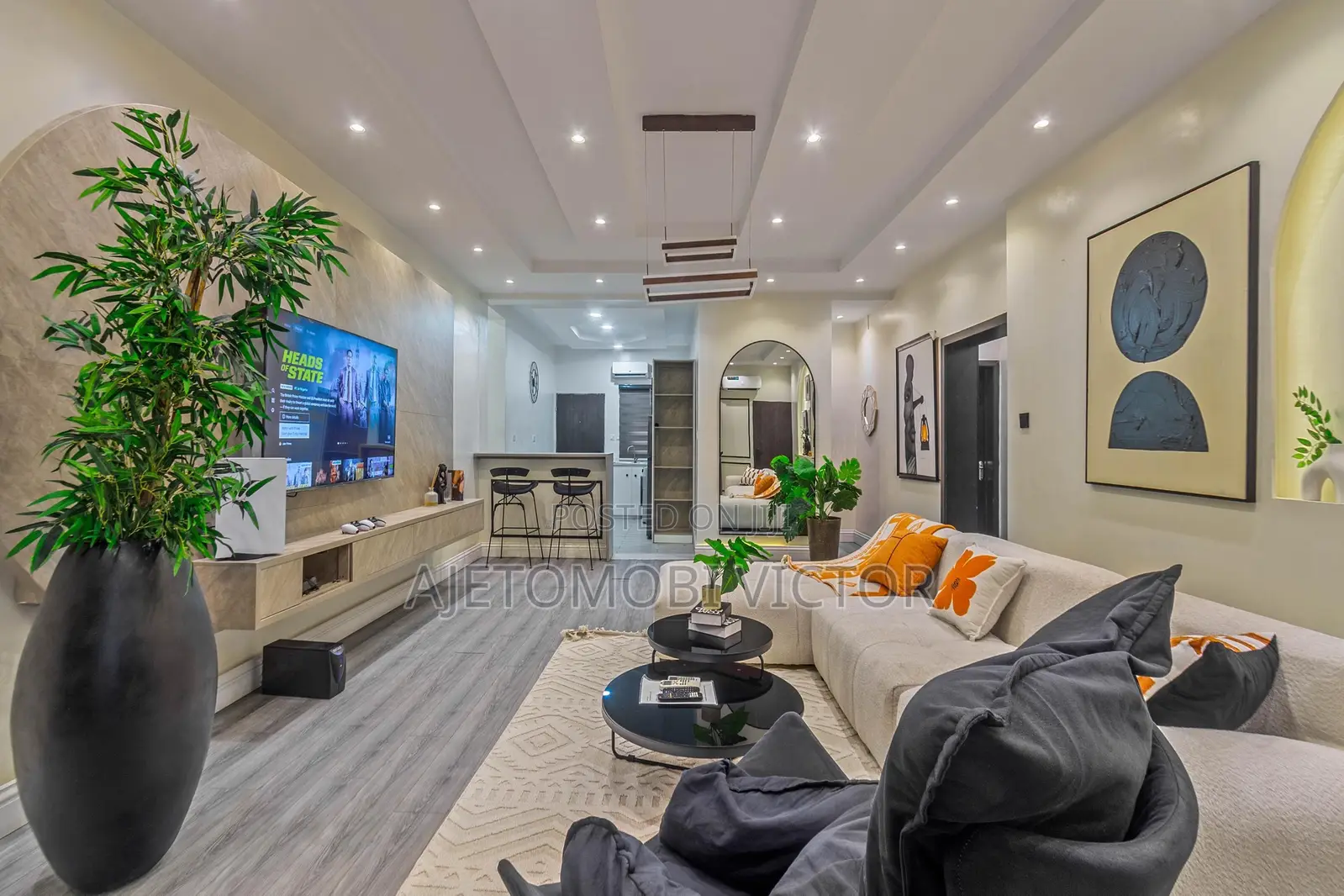Beautifully Furnished 2/3bedroom Apartment