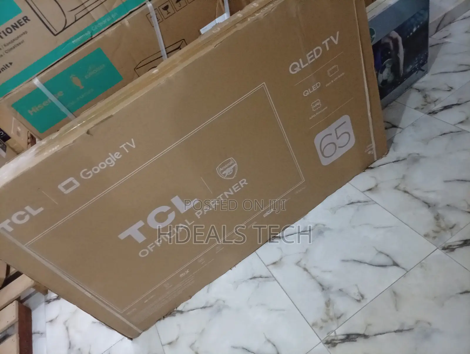 TCL 65” Frameless Smart Tv – Real 