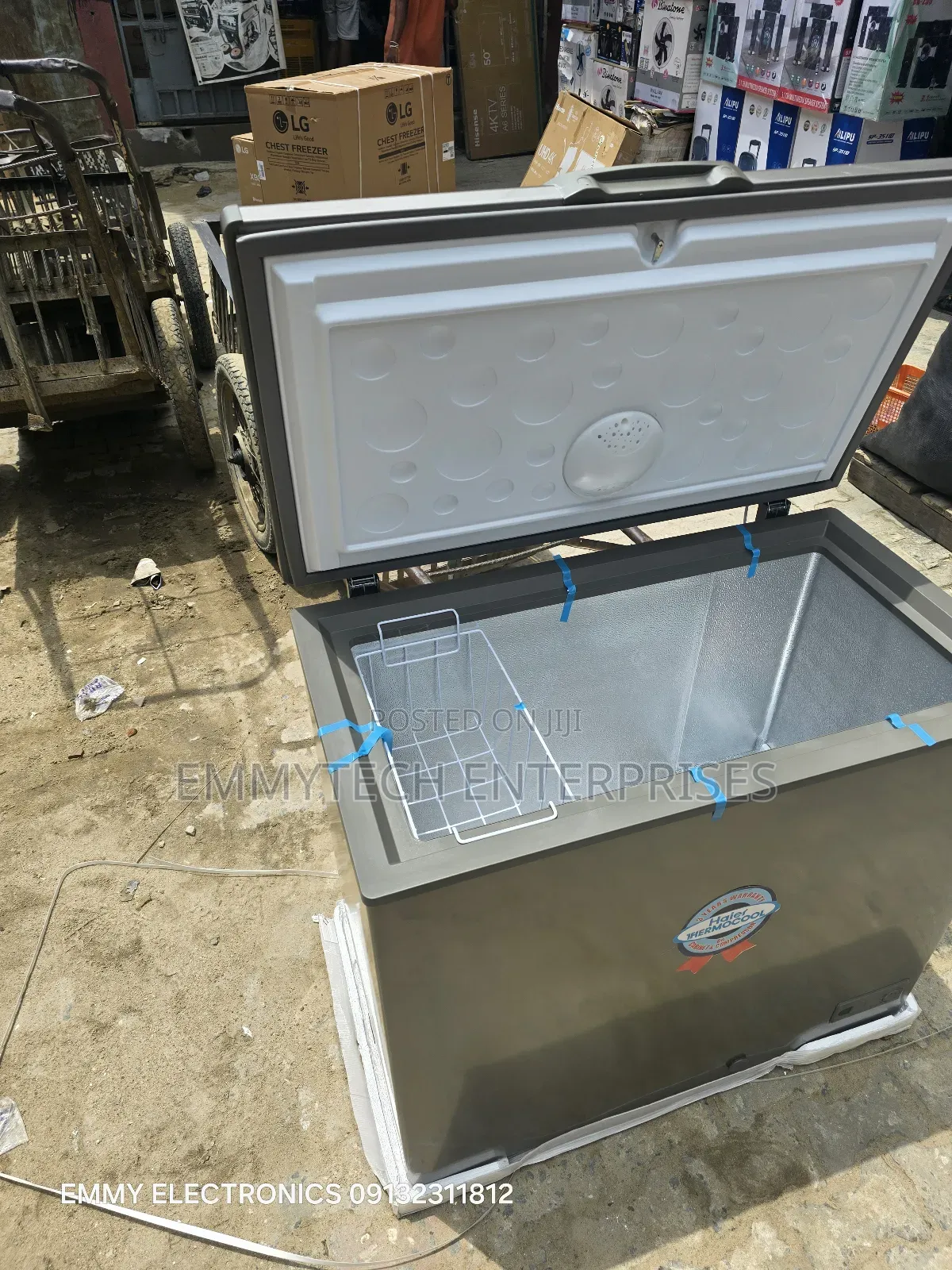 Hair Thermocool Chest Freezer HTF-200h(200l)