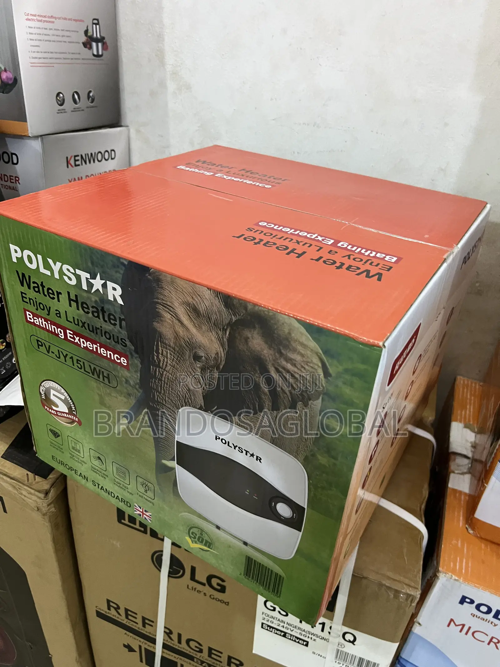 Polystar Pv-Jy15lwh Water Dispenser – 15l Capacity, Fast Cooling