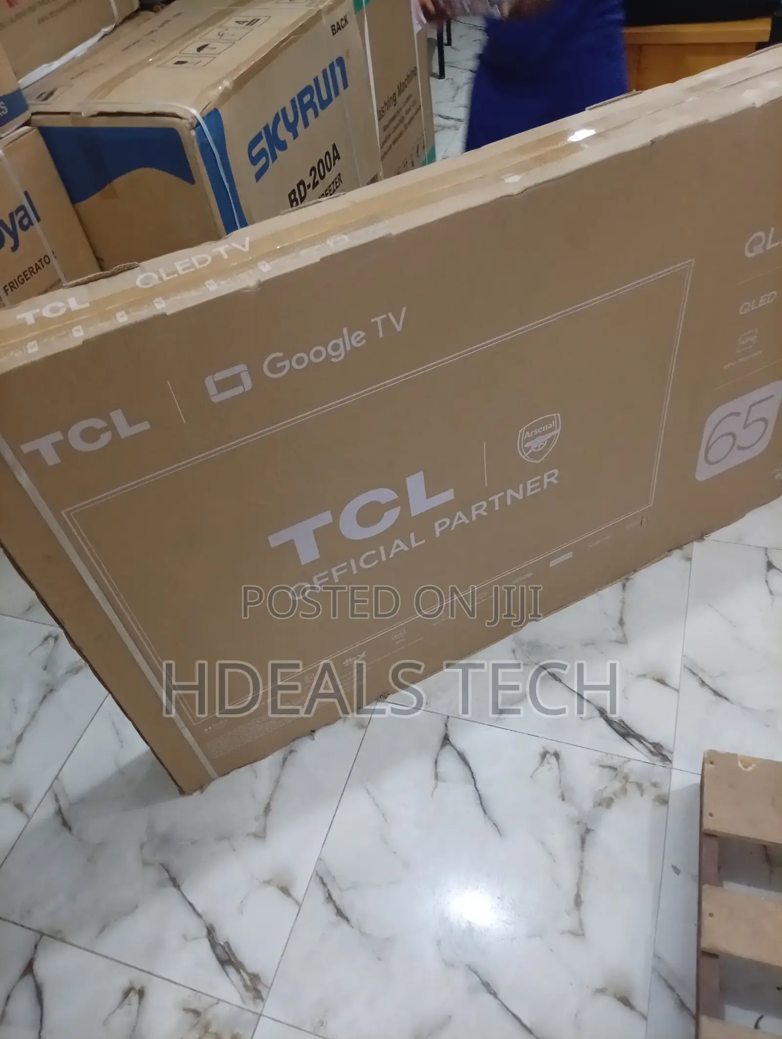 TCL 65” Ai-Powered Tv – Smart Features Galore