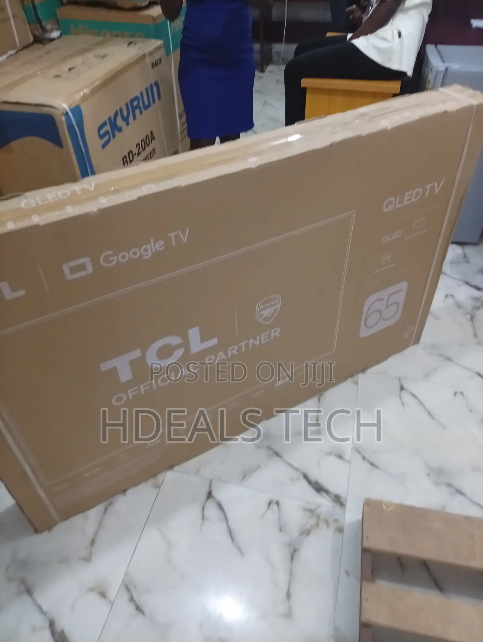 TCL 65” Ai-Powered Tv – Smart Features Galore