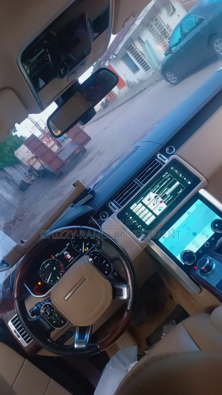 Range Rover Vogue/Sports Upgrade Screen.