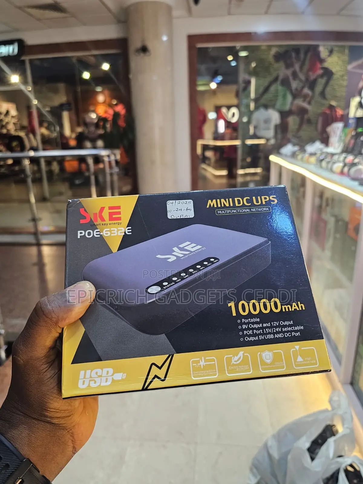 Ske Mini Dc Ups Router Powerbank Backup Power Supply
